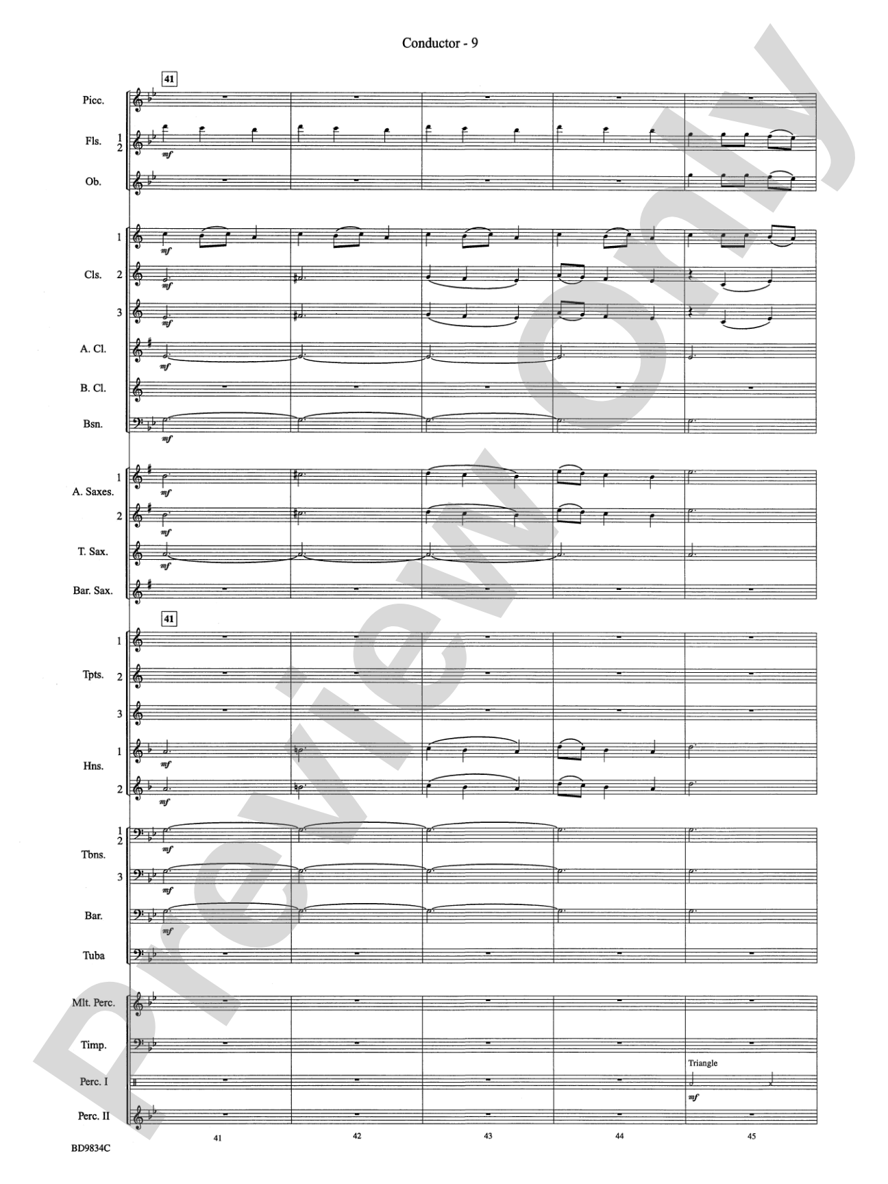Fantasia for Christmas (based on "The Ukranian Bell Carol"): Concert Band Conductor Score & Parts