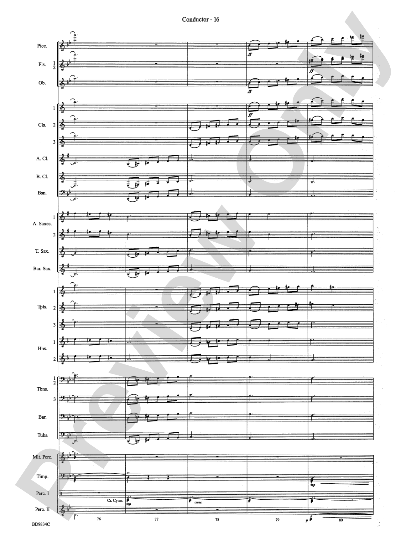 Fantasia for Christmas (based on "The Ukranian Bell Carol"): Concert Band Conductor Score & Parts