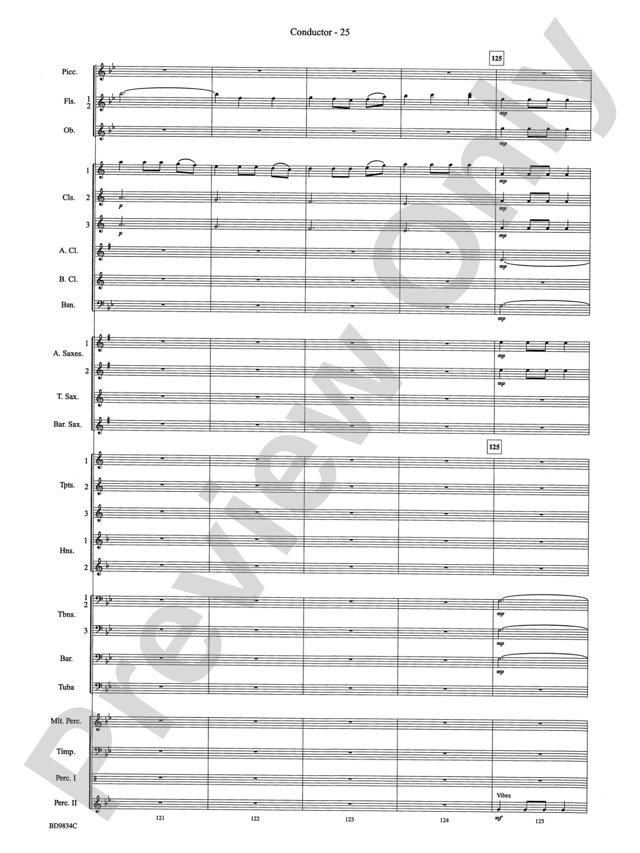 Fantasia for Christmas (based on "The Ukranian Bell Carol"): Concert Band Conductor Score & Parts