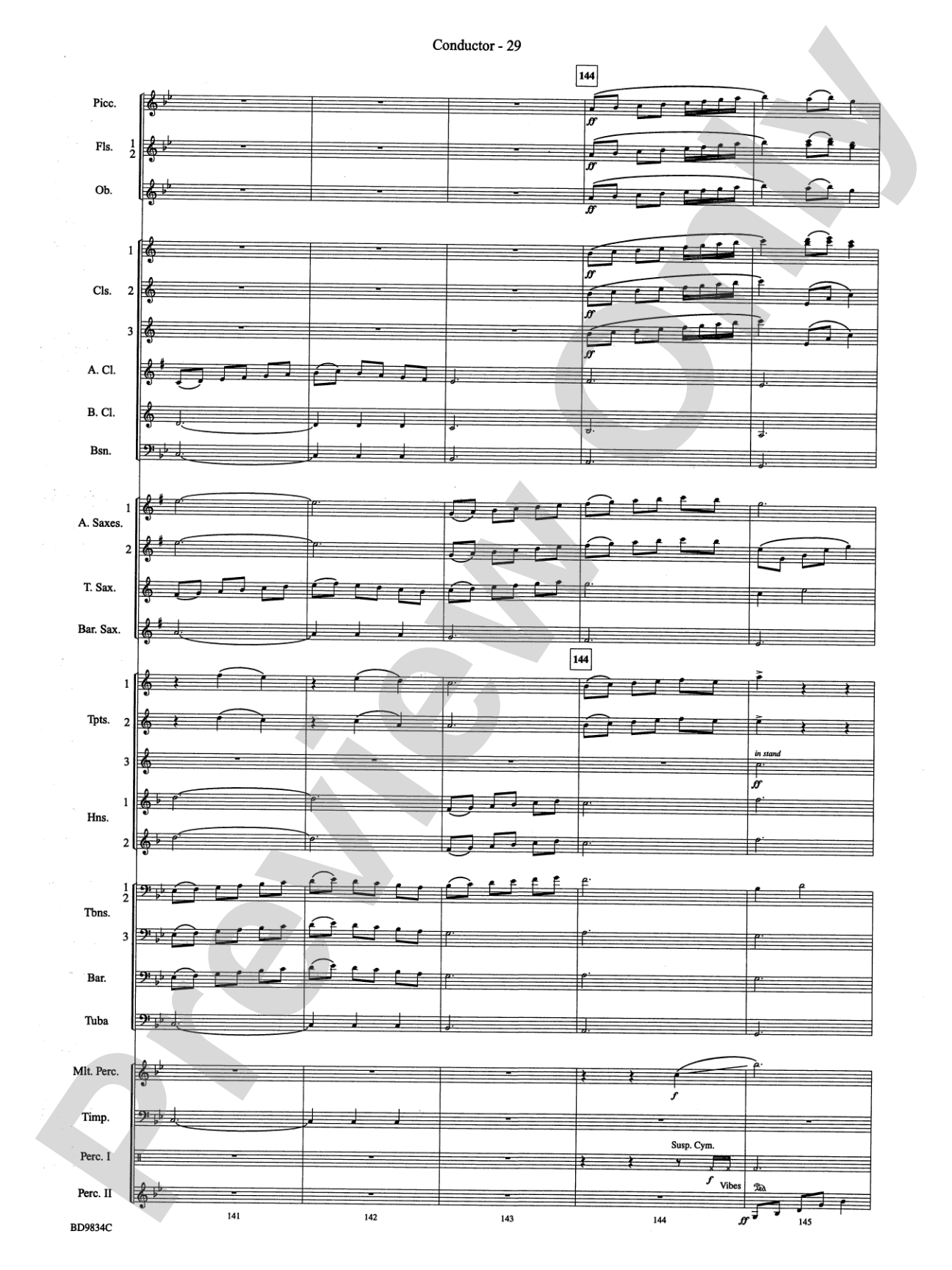 Fantasia for Christmas (based on "The Ukranian Bell Carol"): Concert Band Conductor Score & Parts