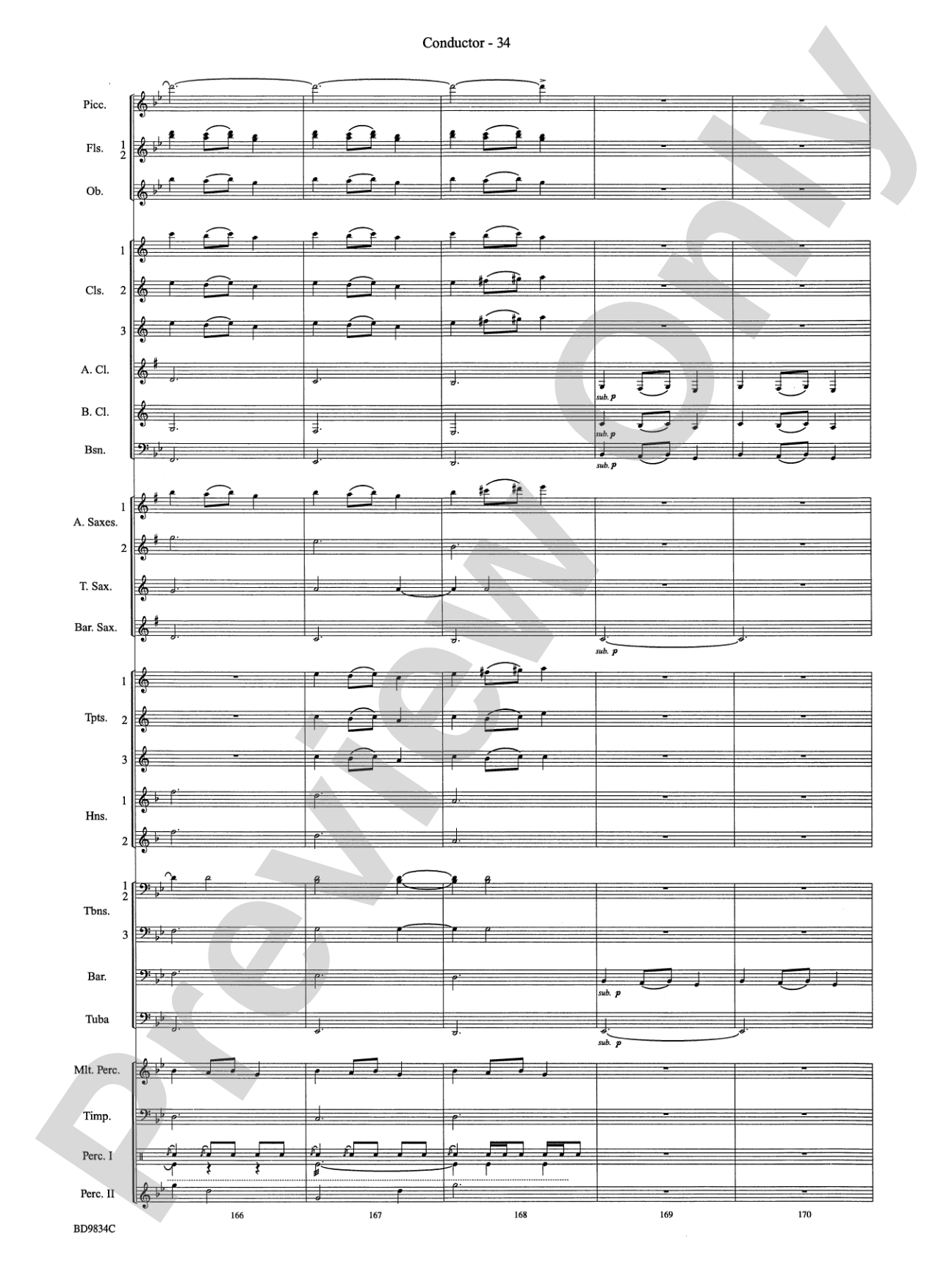 Fantasia for Christmas (based on "The Ukranian Bell Carol"): Concert Band Conductor Score & Parts