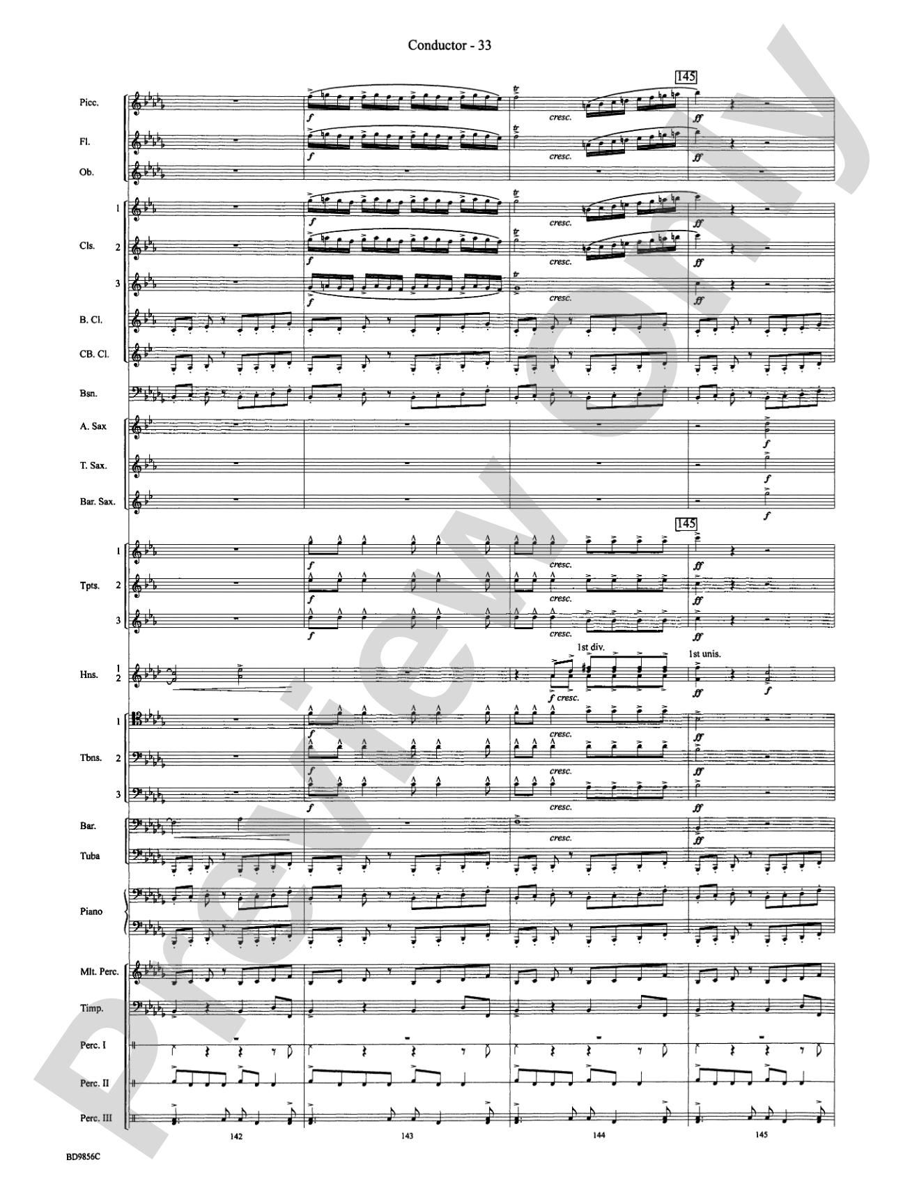 Songs of Earth, Water, Fire and Sky: Concert Band Conductor Score & Parts