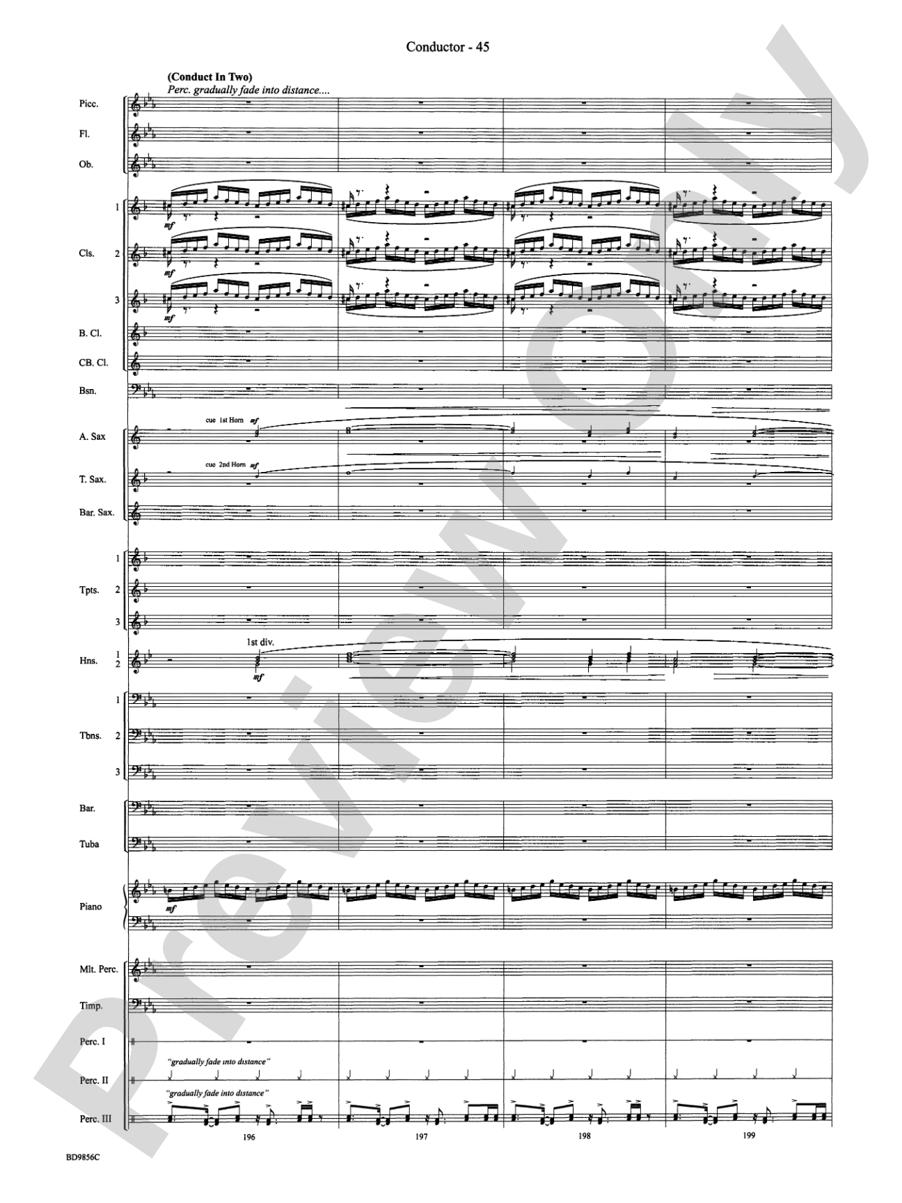 Songs of Earth, Water, Fire and Sky: Concert Band Conductor Score & Parts