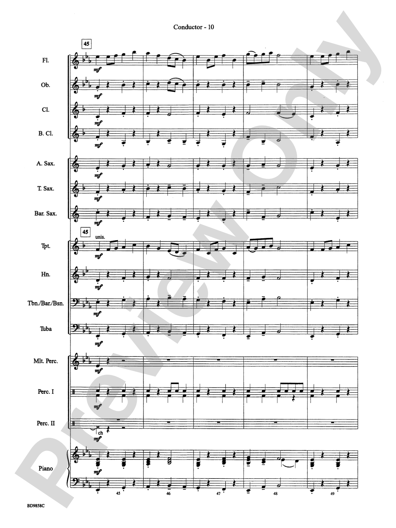 The American Spirit: Concert Band Conductor Score & Parts