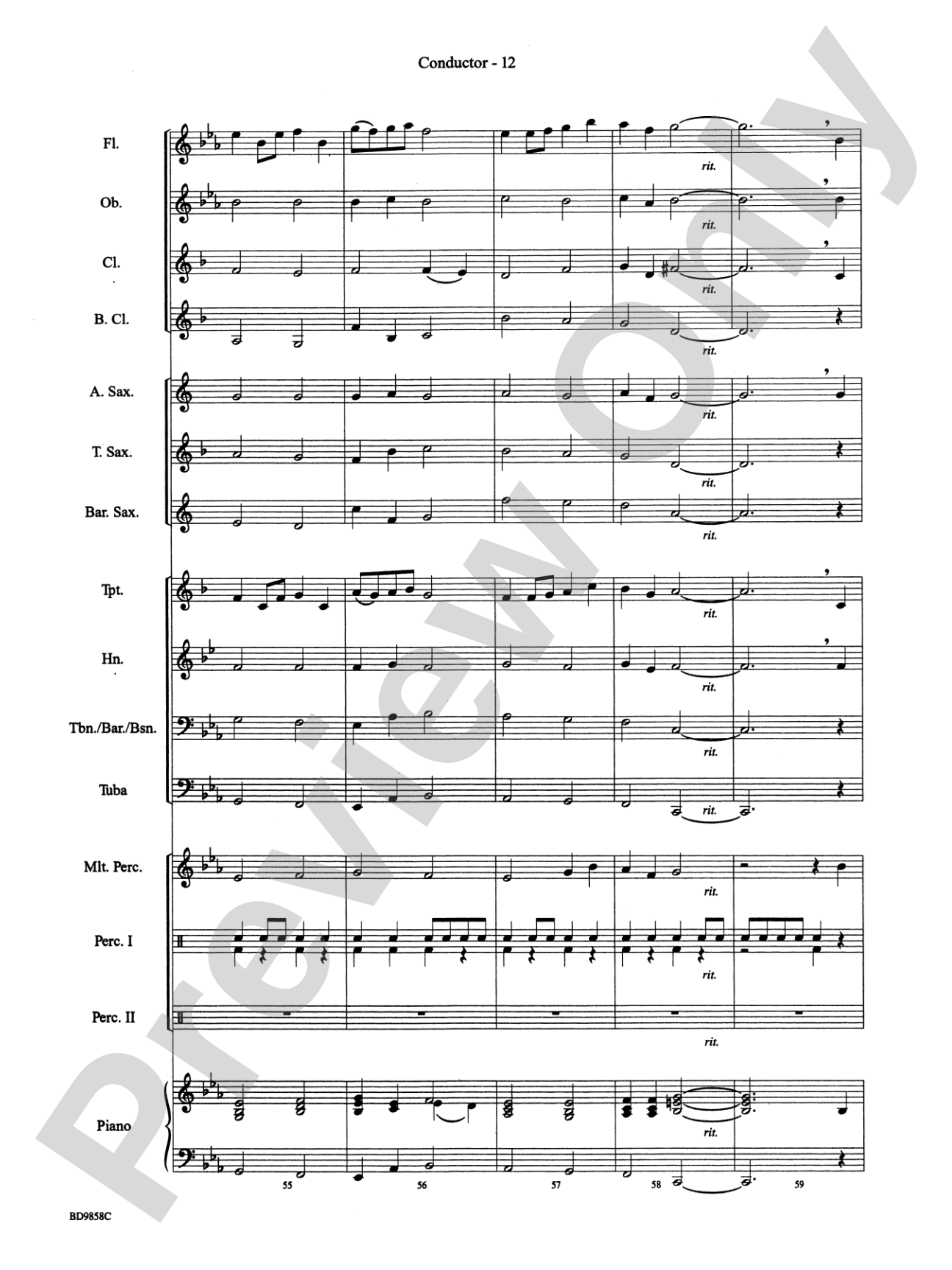 The American Spirit: Concert Band Conductor Score & Parts