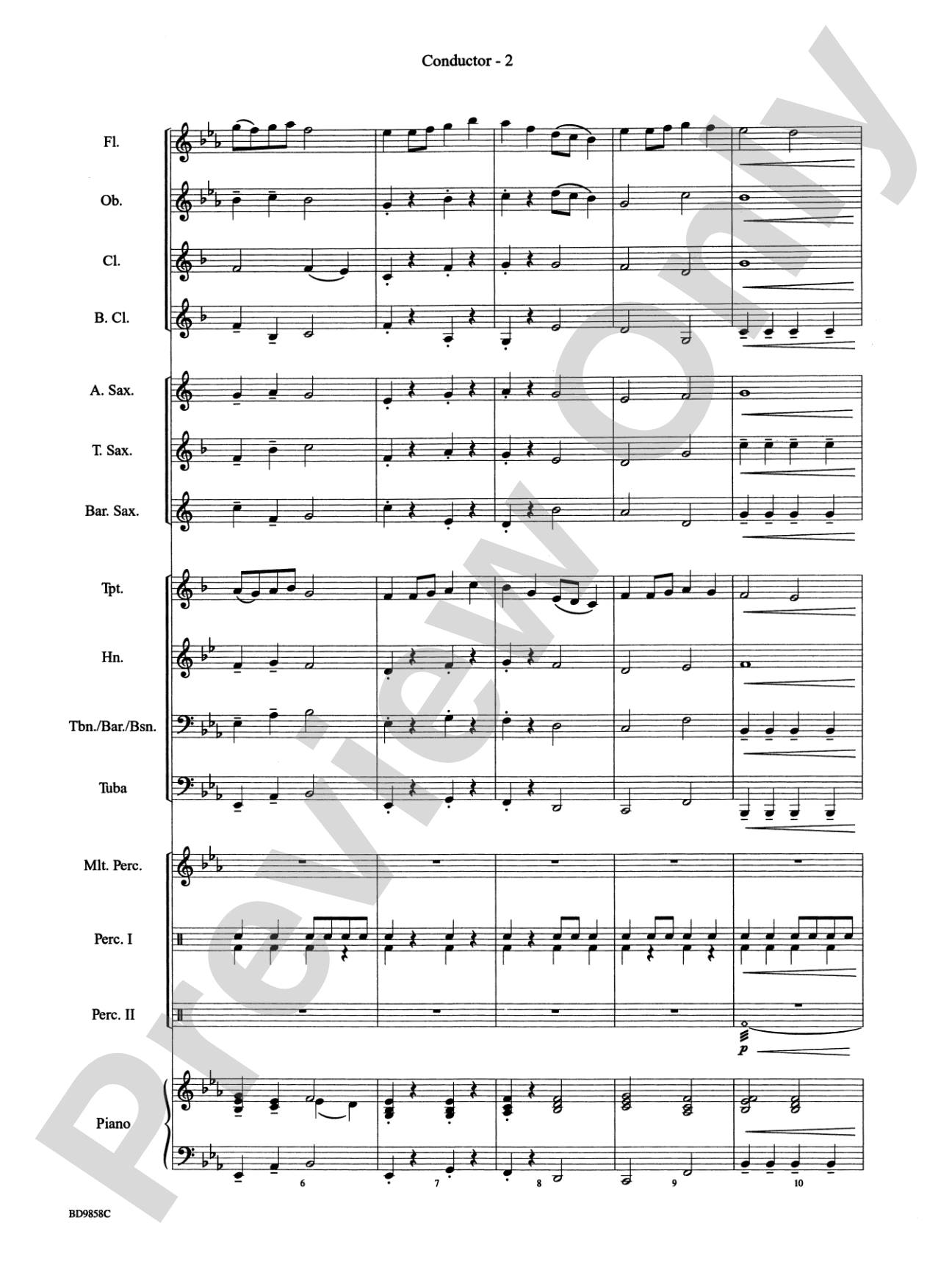 The American Spirit: Concert Band Conductor Score & Parts
