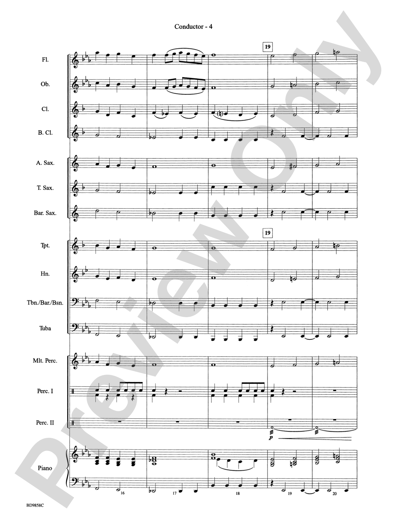 The American Spirit: Concert Band Conductor Score & Parts
