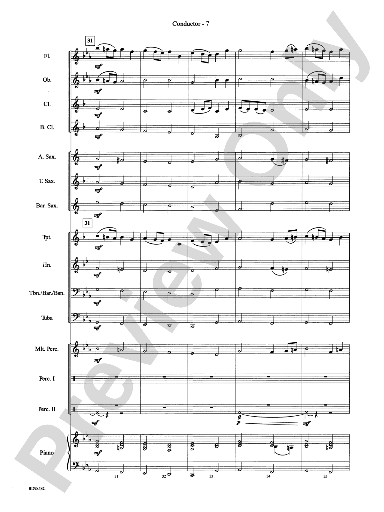 The American Spirit: Concert Band Conductor Score & Parts