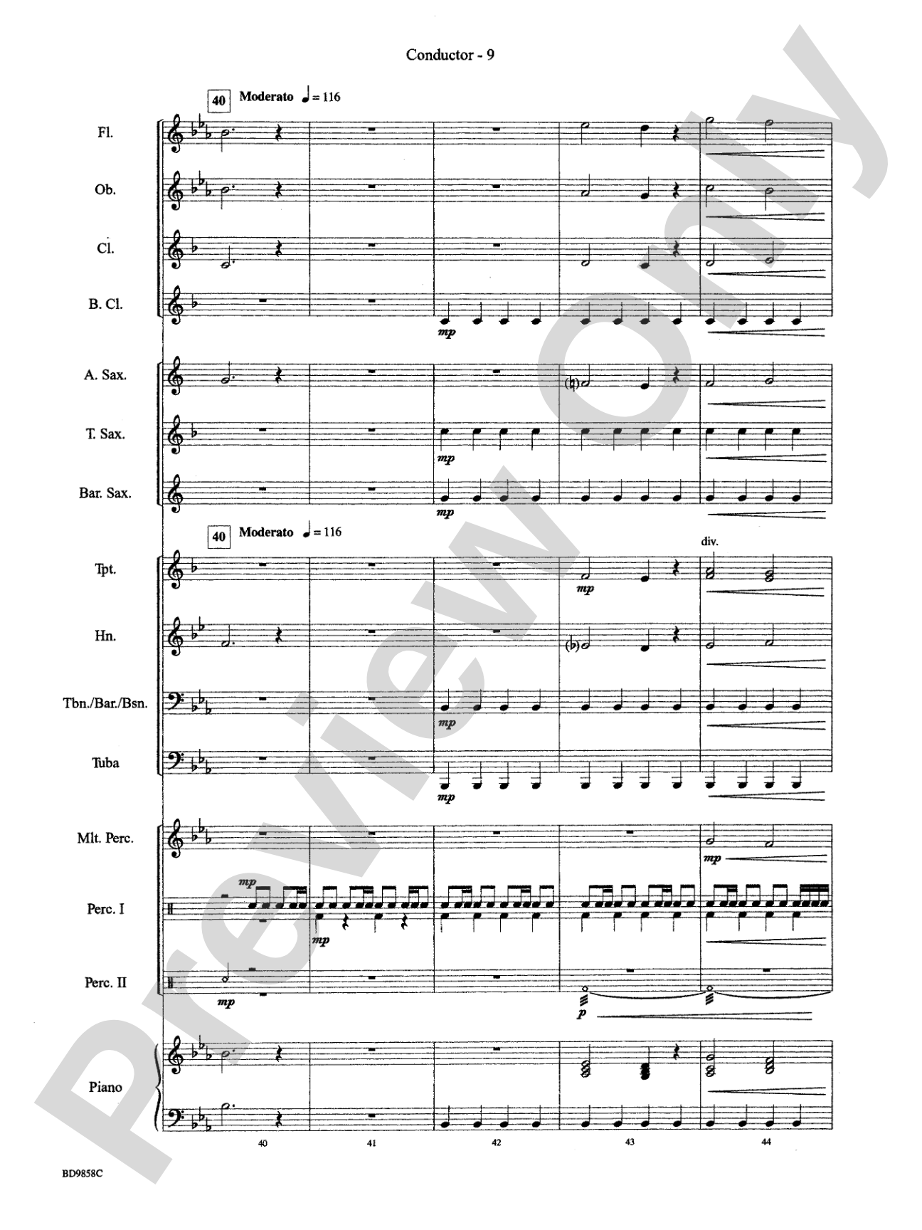 The American Spirit: Concert Band Conductor Score & Parts