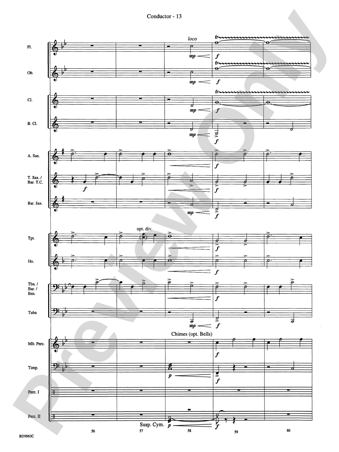 Quintilian: Concert Band Conductor Score & Parts