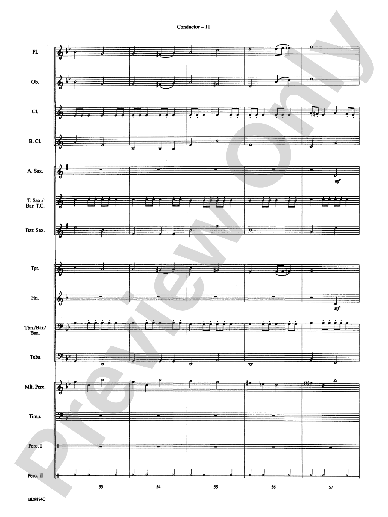 Variant on an Old English Carol: Score
