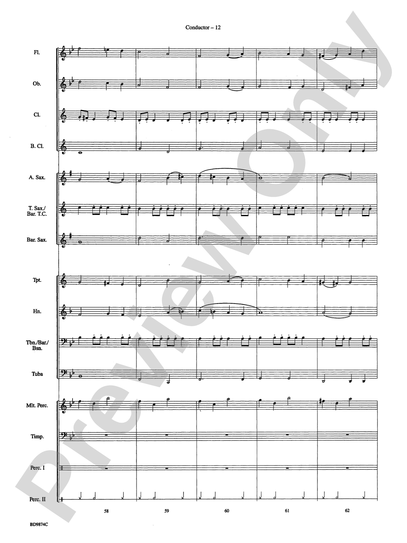 Variant on an Old English Carol: Score