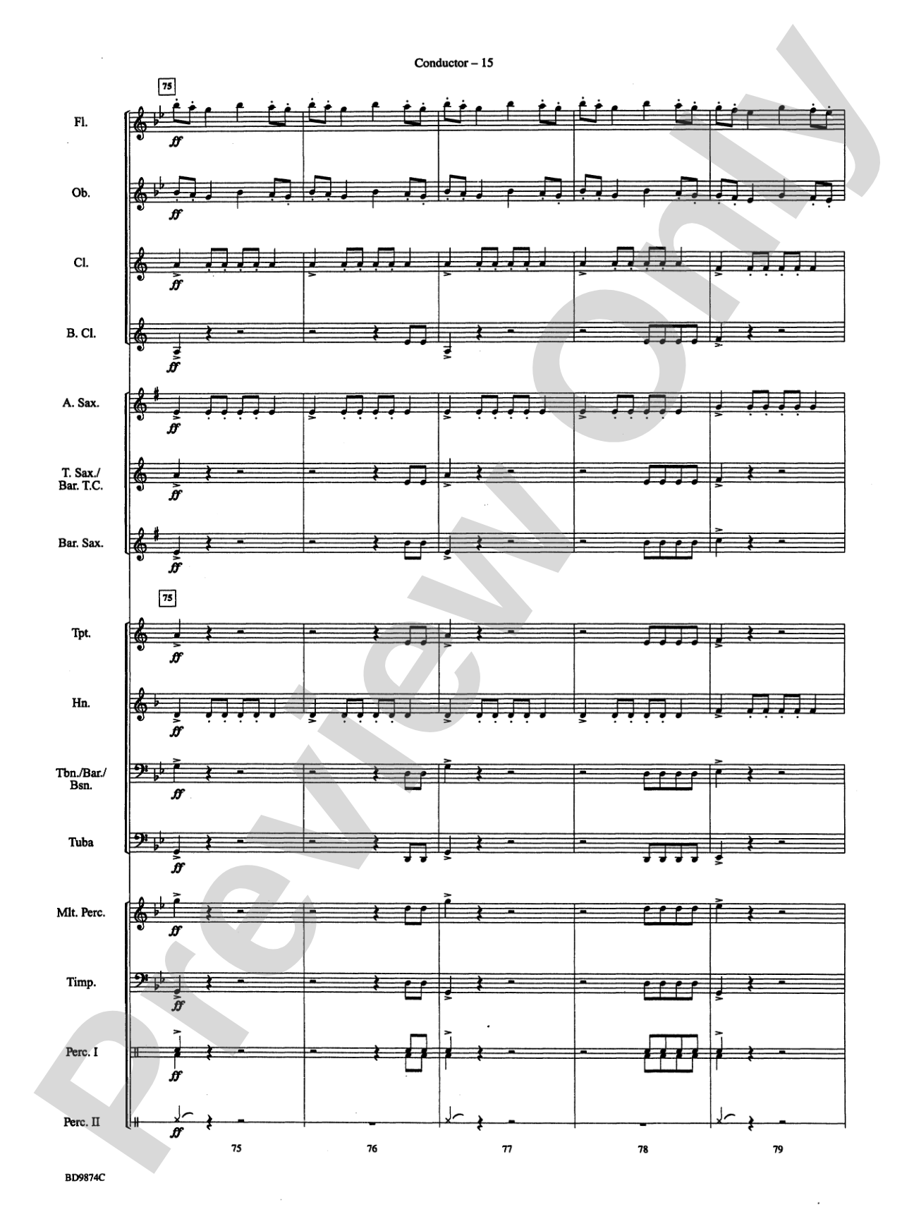 Variant on an Old English Carol: Score