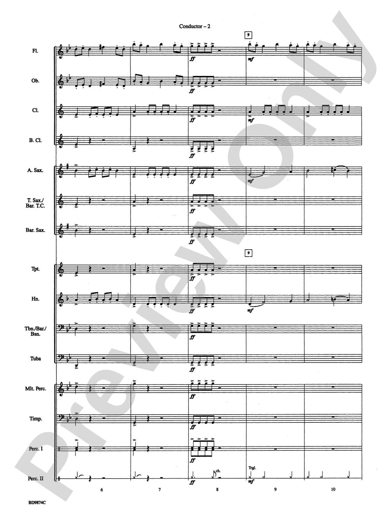 Variant on an Old English Carol: Score