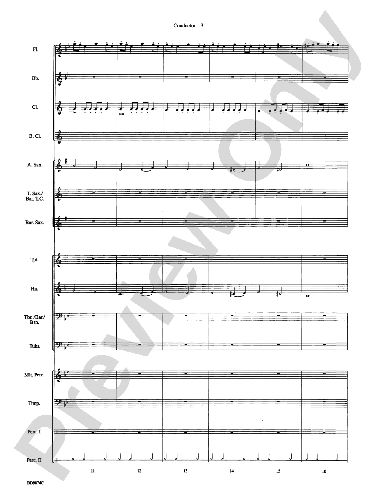 Variant on an Old English Carol: Score