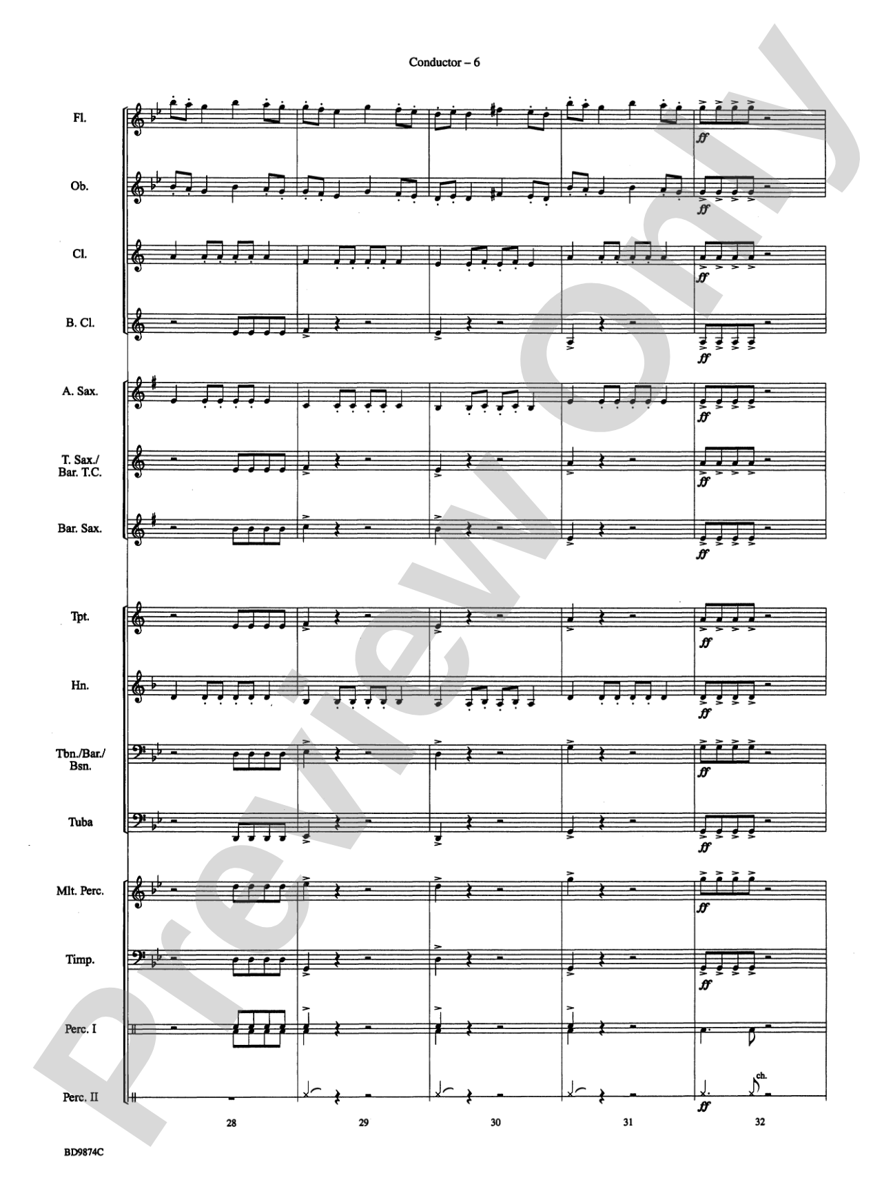 Variant on an Old English Carol: Score