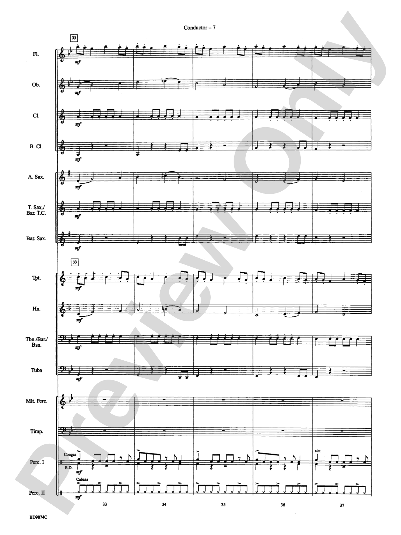 Variant on an Old English Carol: Score