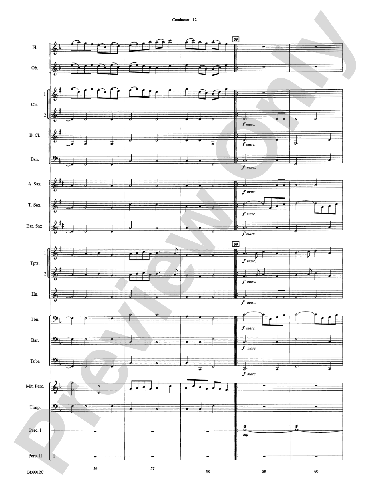 Christmas Collection: Concert Band Conductor Score & Parts