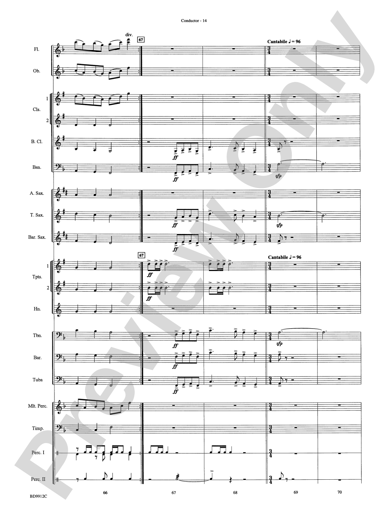 Christmas Collection: Concert Band Conductor Score & Parts