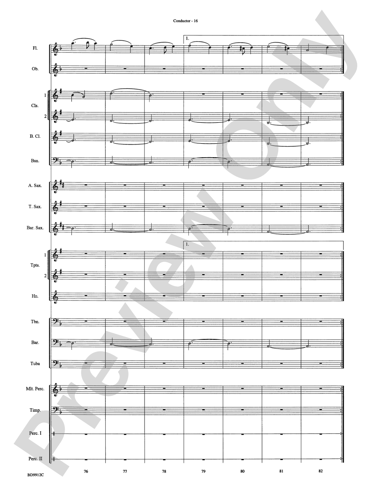 Christmas Collection: Concert Band Conductor Score & Parts