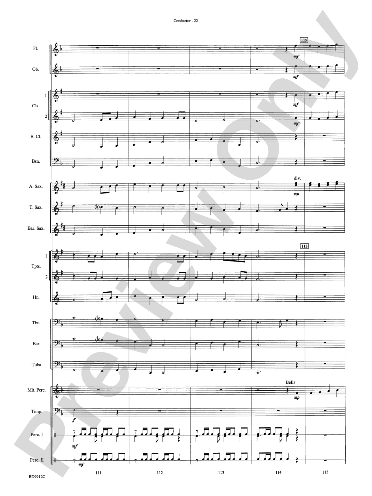 Christmas Collection: Concert Band Conductor Score & Parts
