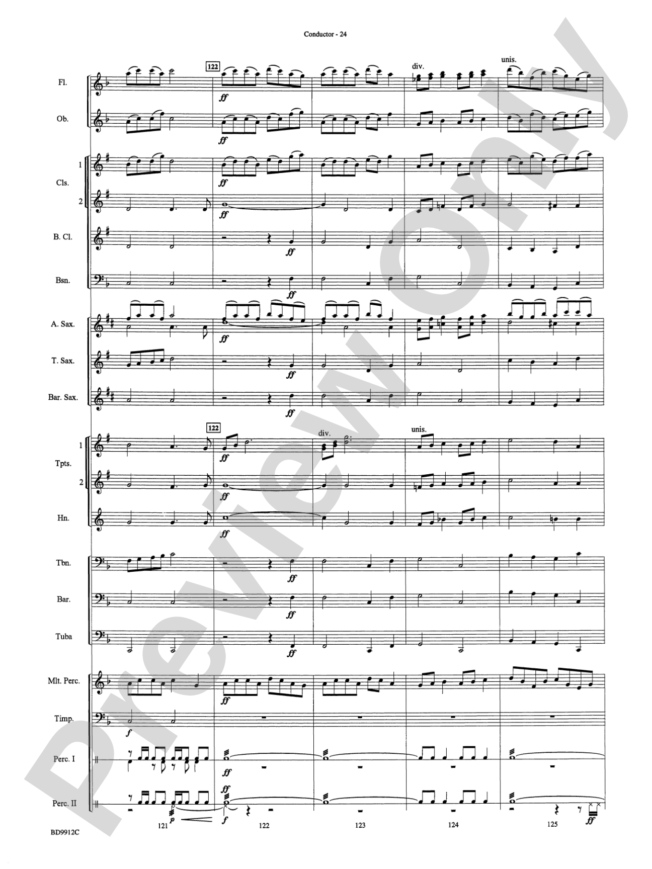 Christmas Collection: Concert Band Conductor Score & Parts