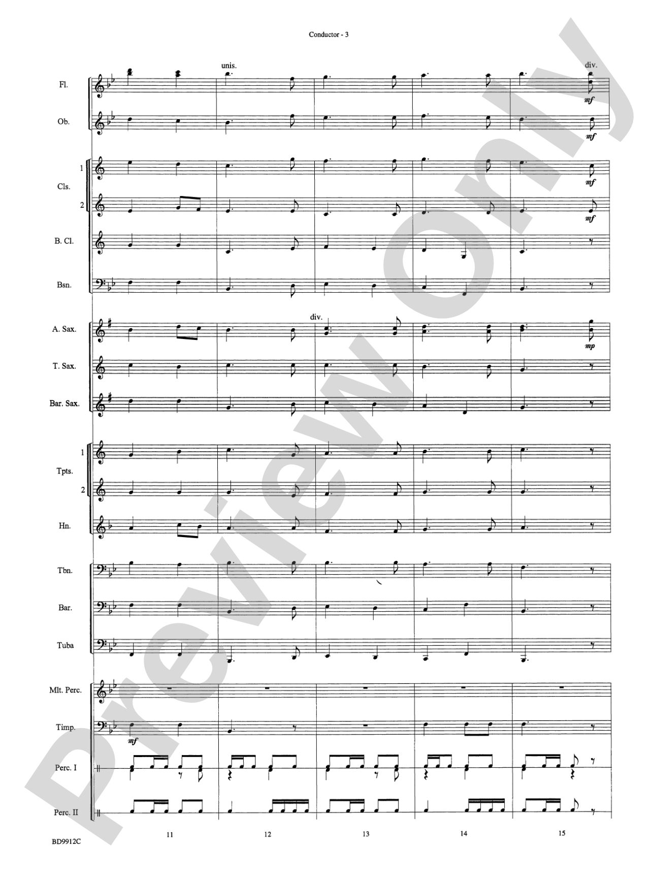 Christmas Collection: Concert Band Conductor Score & Parts
