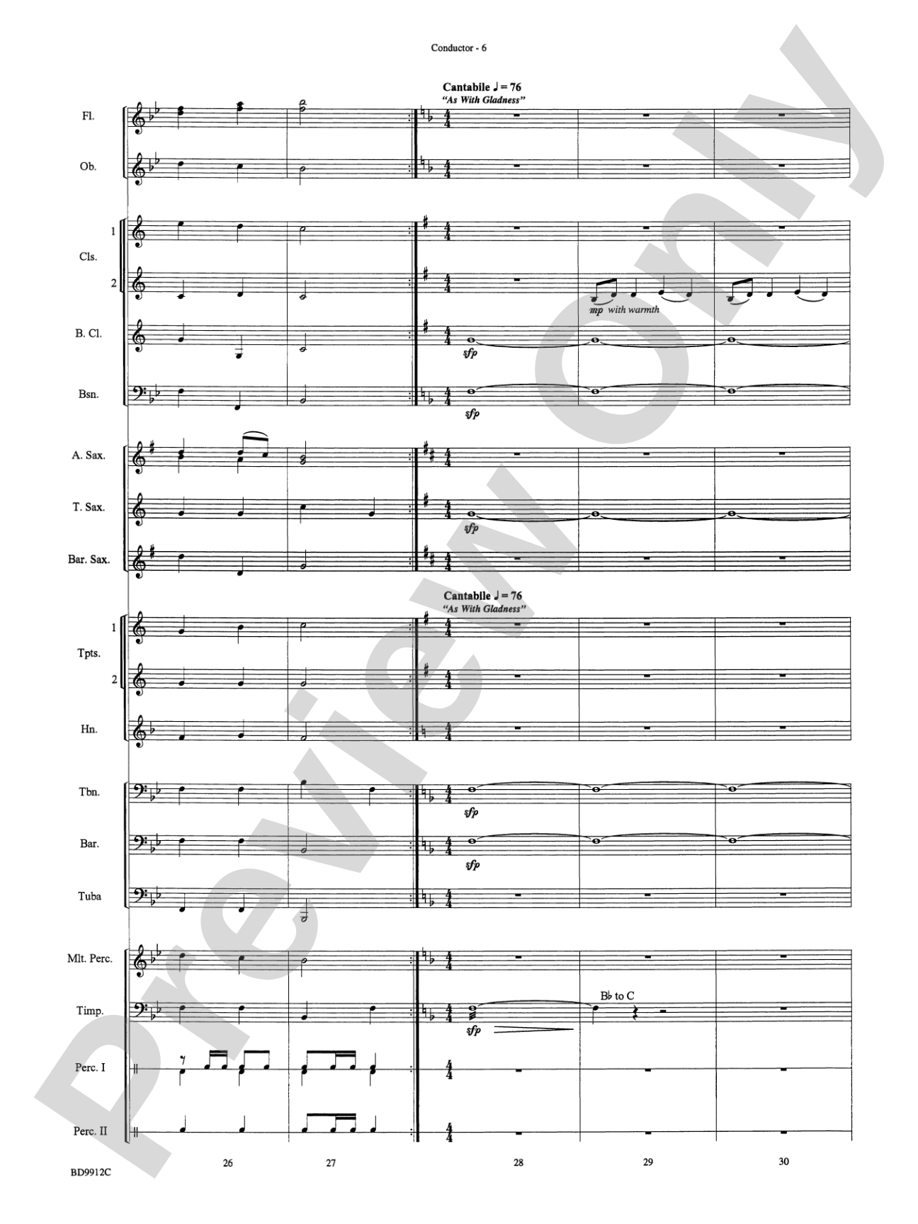 Christmas Collection: Concert Band Conductor Score & Parts