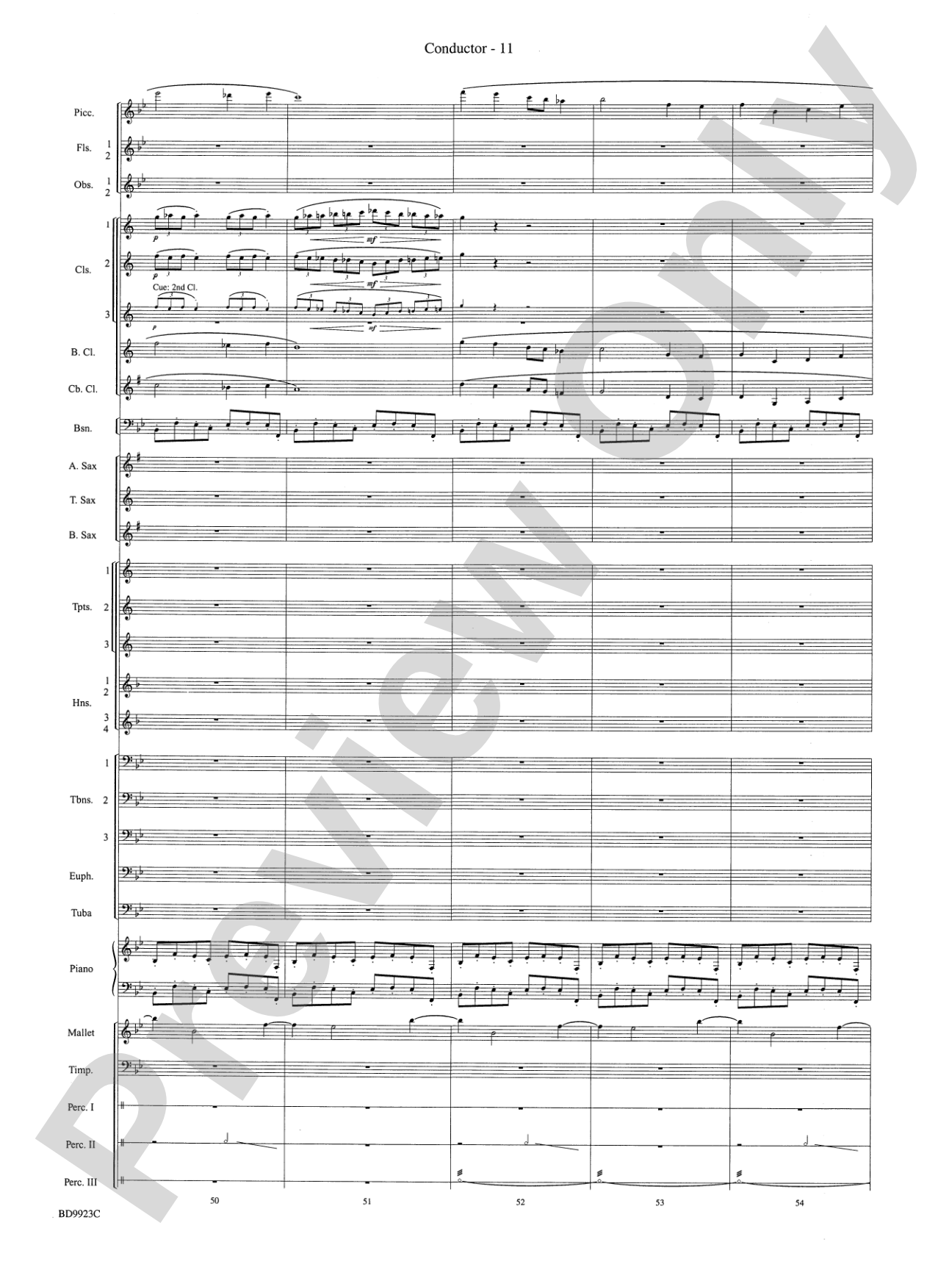 The Winds of Poseidon (from The Odyssey (Symphony No. 2)): Concert Band Conductor Score & Parts