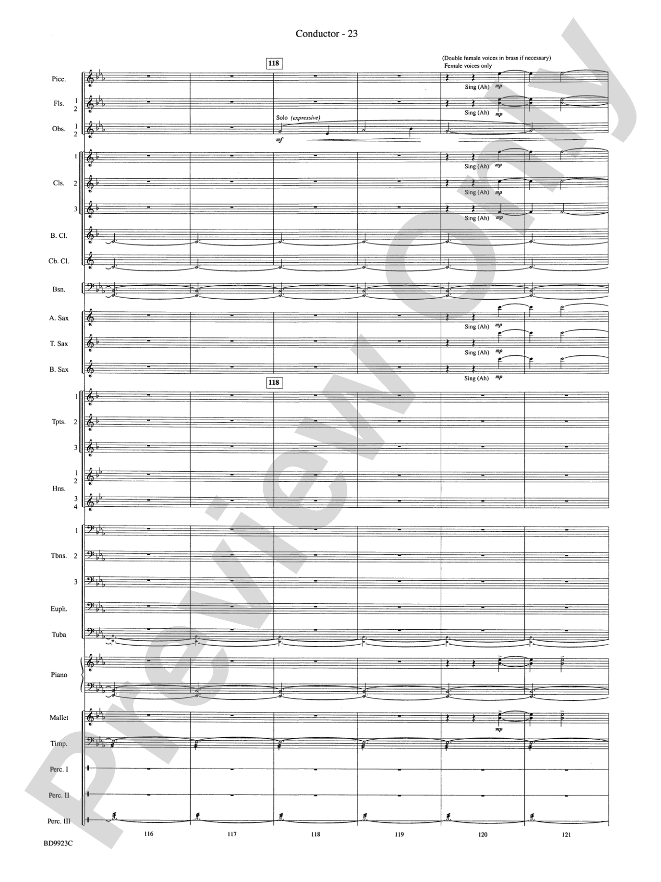 The Winds of Poseidon (from The Odyssey (Symphony No. 2)): Concert Band Conductor Score & Parts