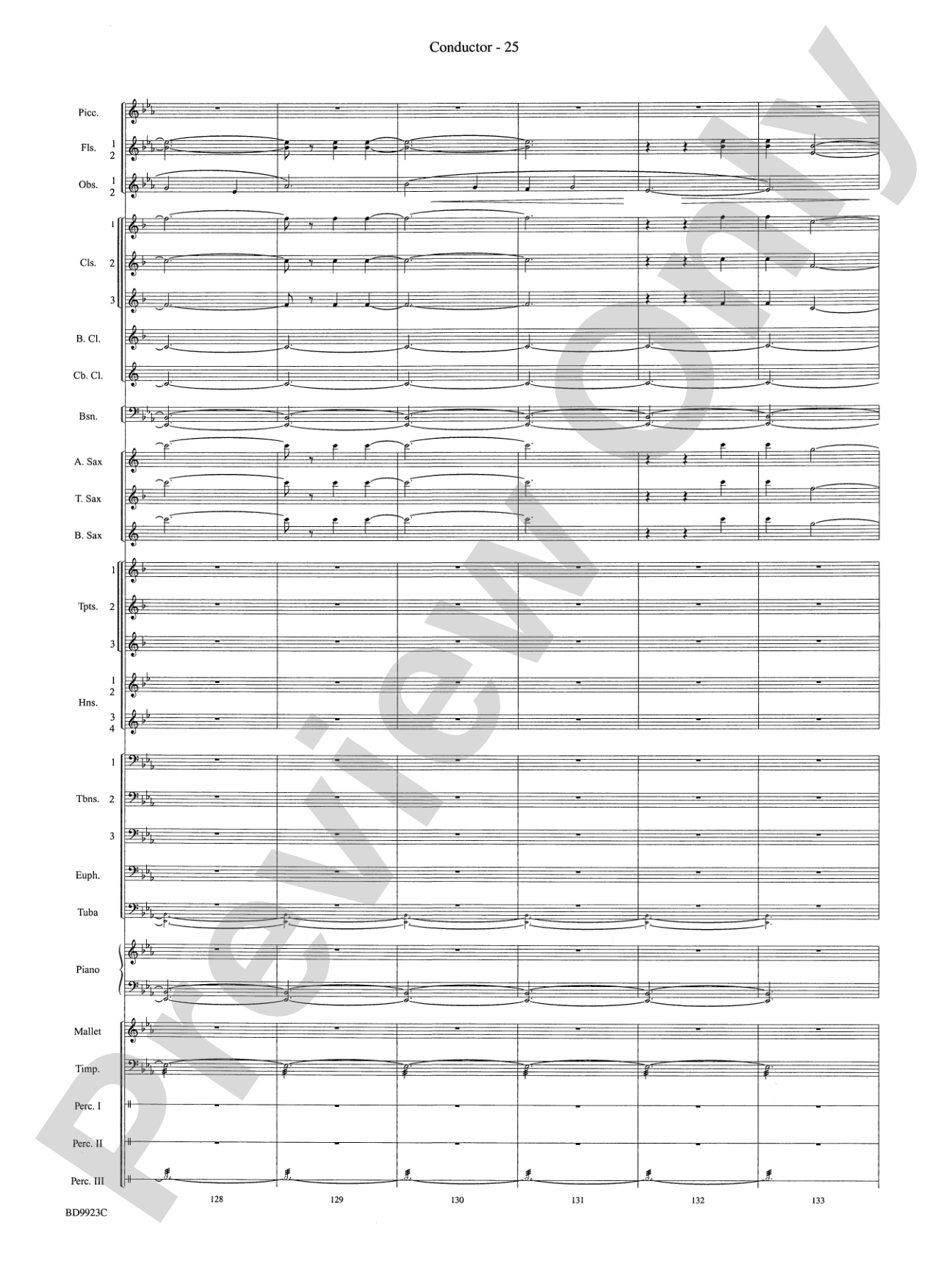 The Winds of Poseidon (from The Odyssey (Symphony No. 2)): Concert Band Conductor Score & Parts