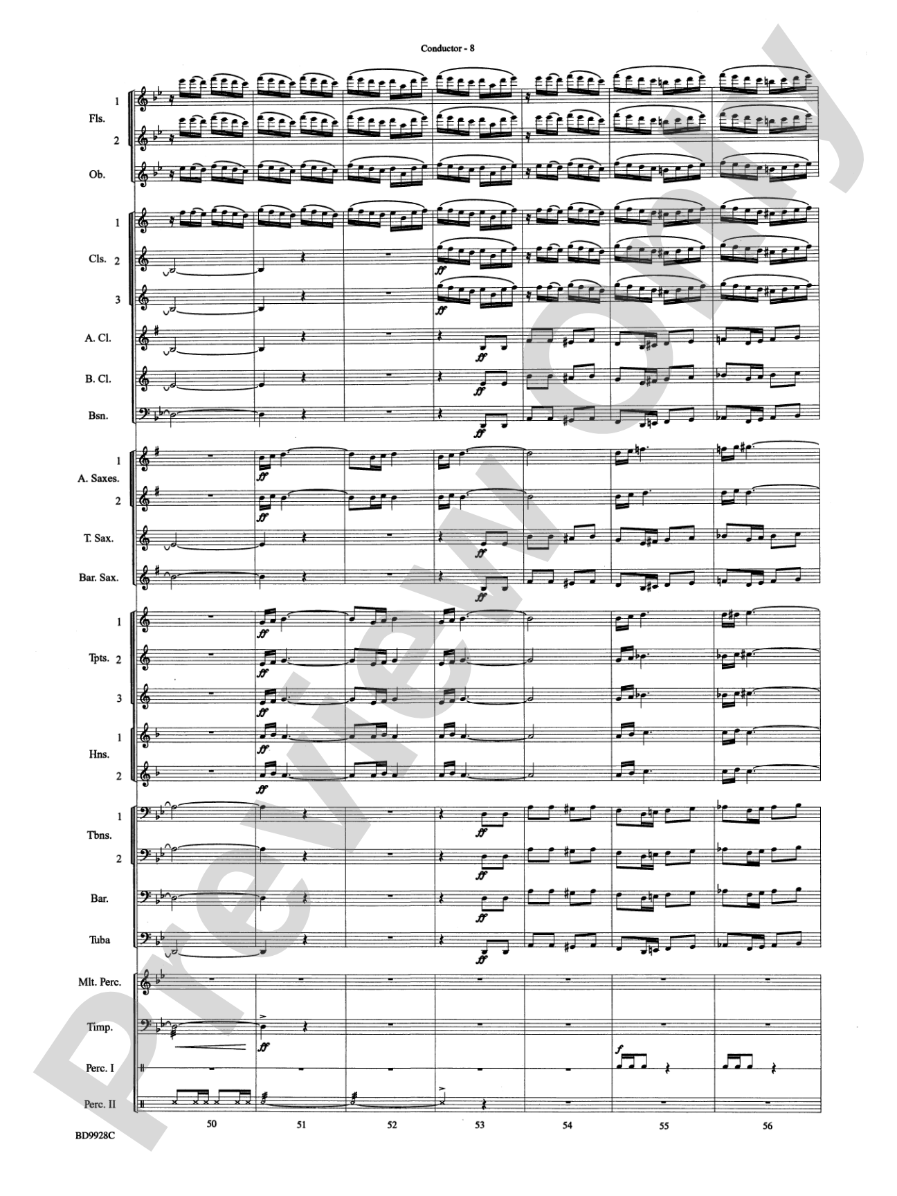 Patapan: Concert Band Conductor Score & Parts