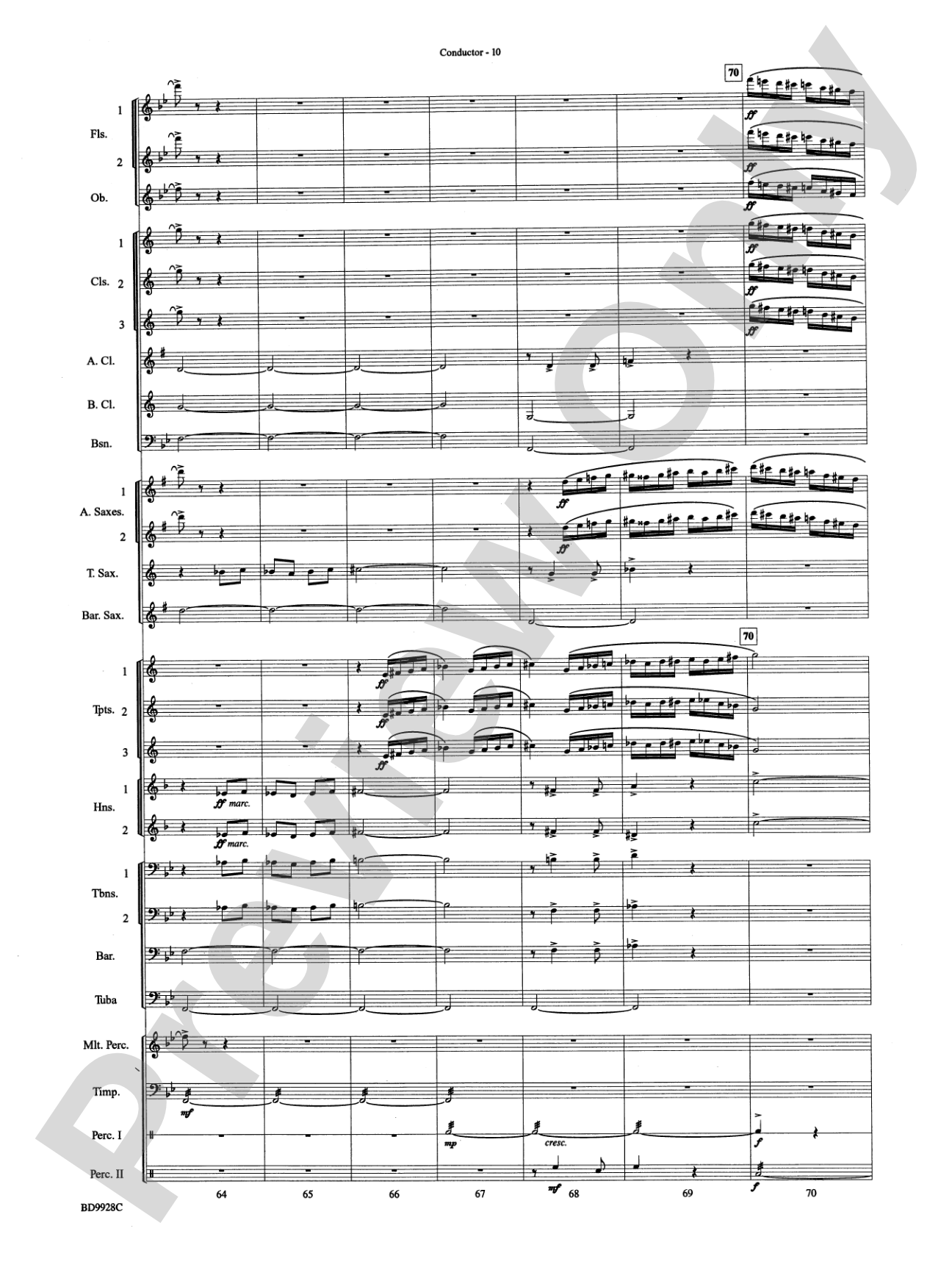 Patapan: Concert Band Conductor Score & Parts