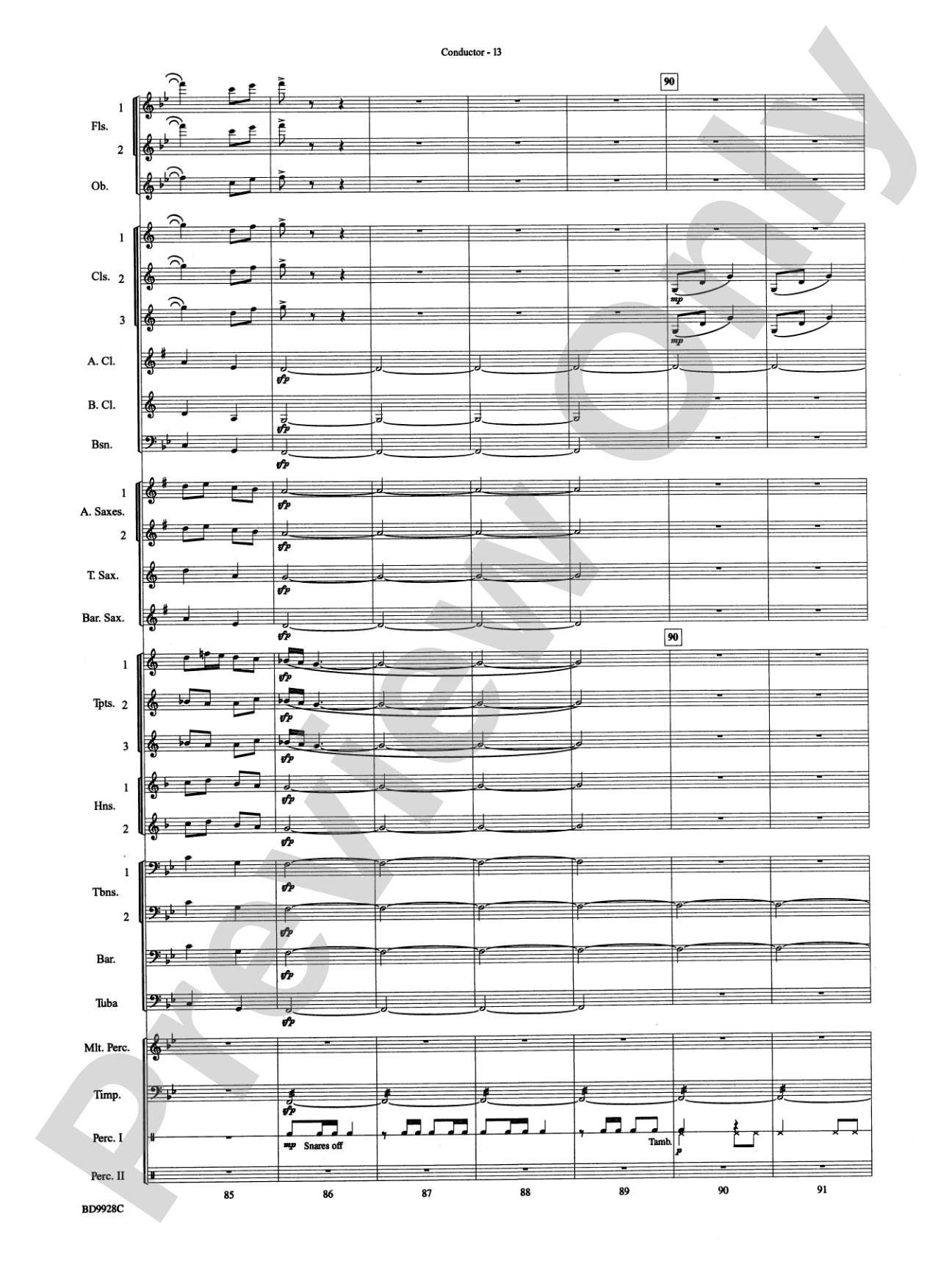Patapan: Concert Band Conductor Score & Parts
