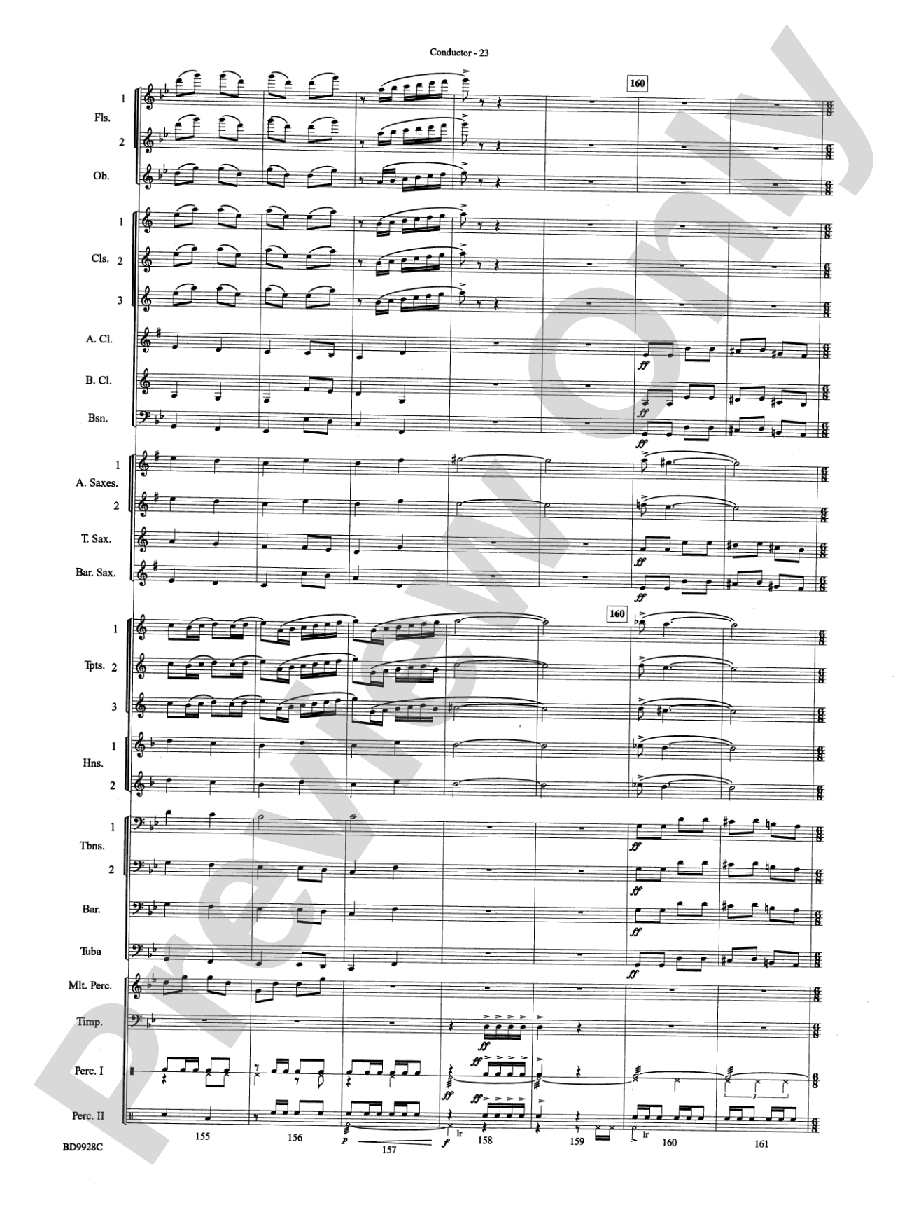 Patapan: Concert Band Conductor Score & Parts