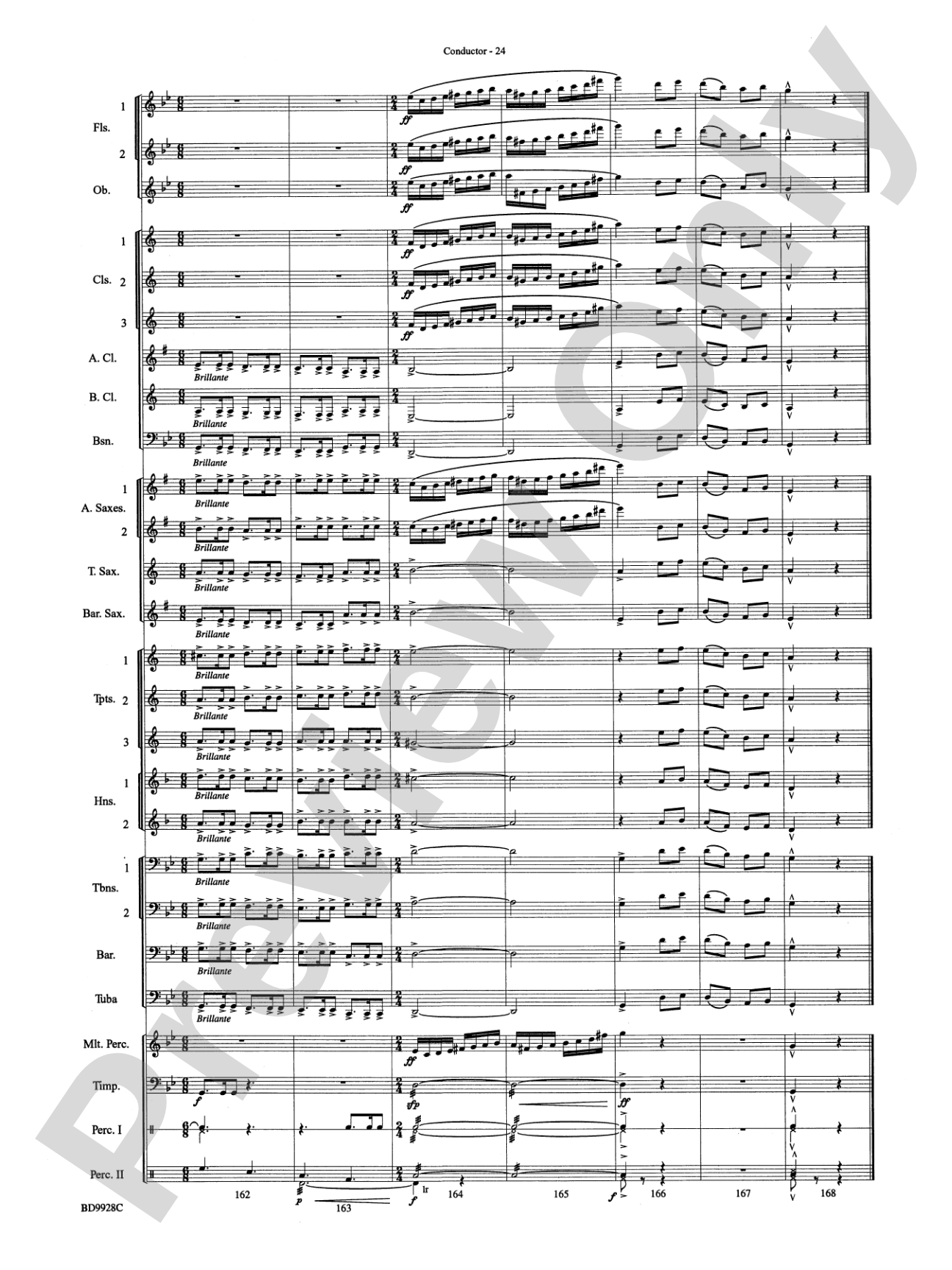 Patapan: Concert Band Conductor Score & Parts