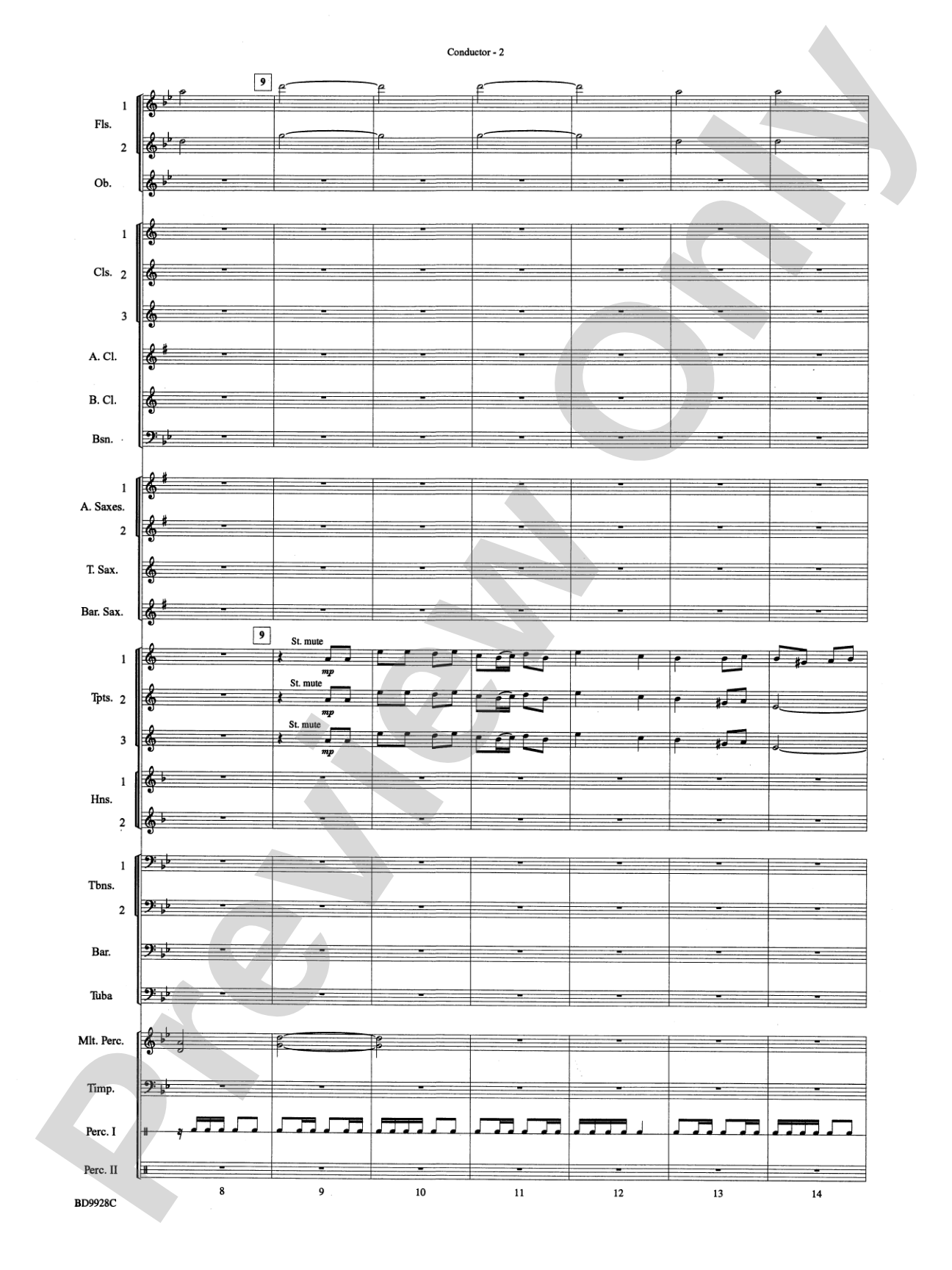 Patapan: Concert Band Conductor Score & Parts