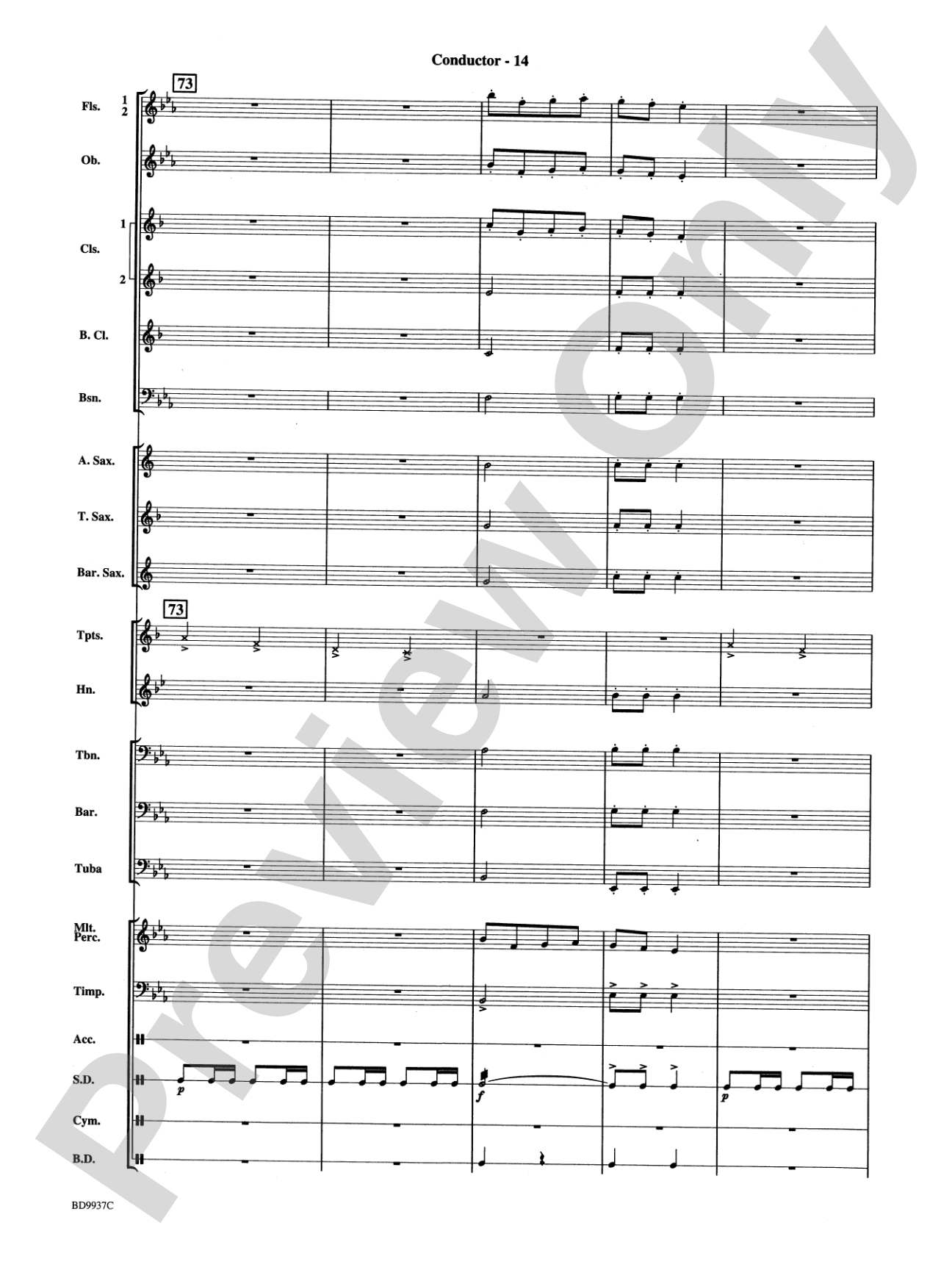 Mouthpiece Mania: Concert Band Conductor Score & Parts