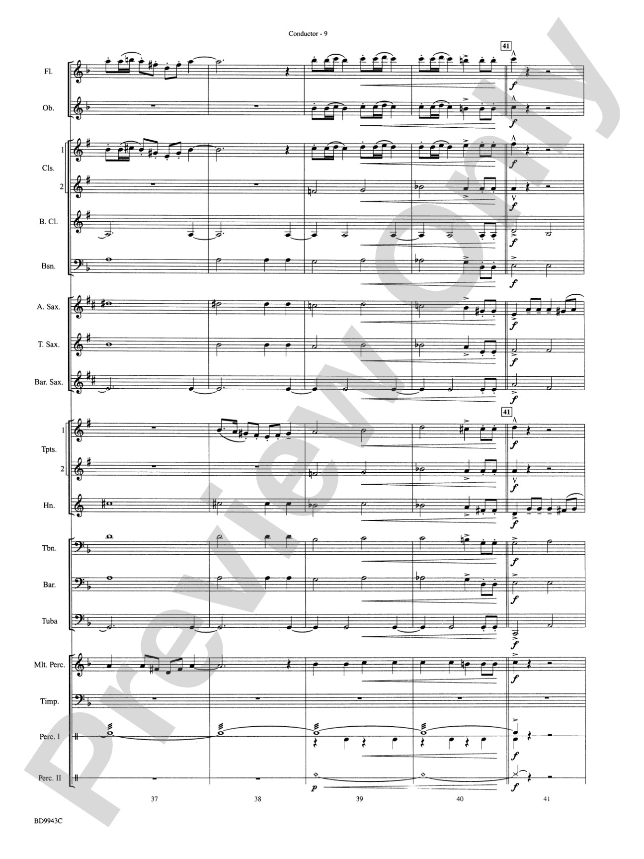 Christmas Fanfare: Concert Band Conductor Score & Parts