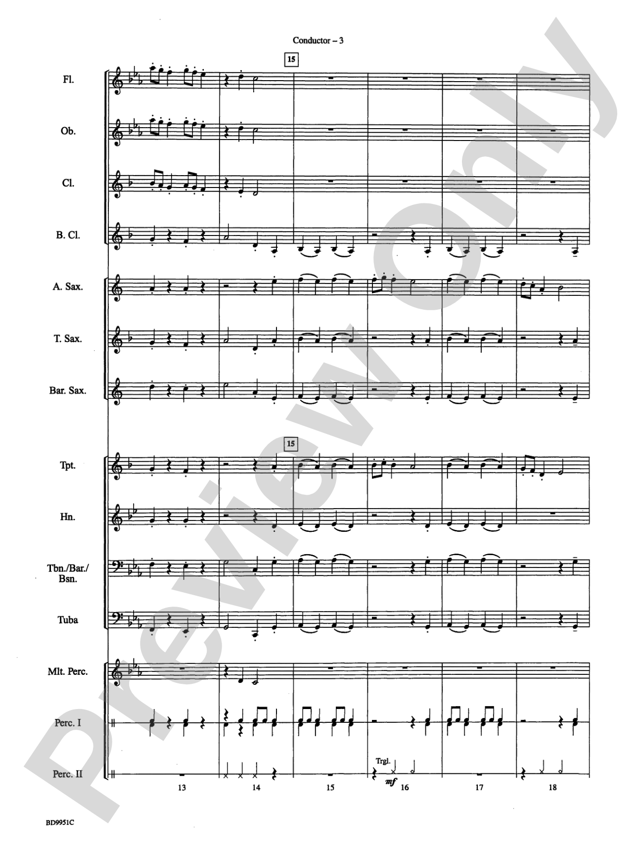 Creepy Crawlies: Concert Band Conductor Score & Parts