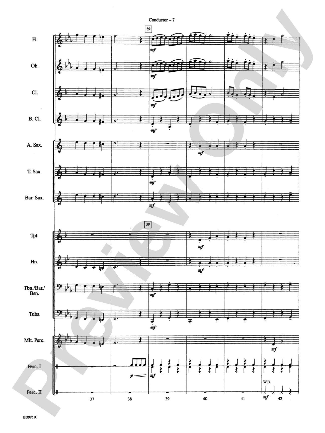 Creepy Crawlies: Concert Band Conductor Score & Parts