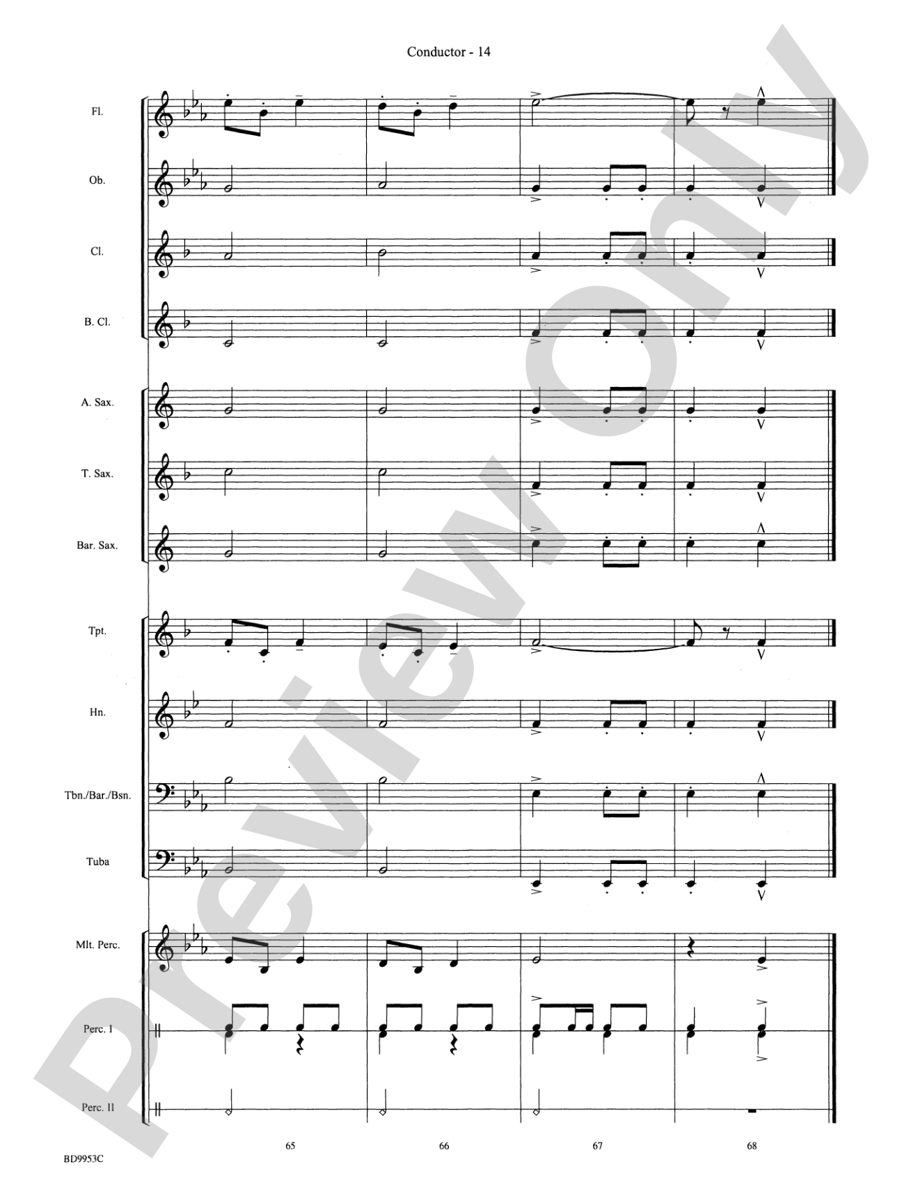 Manhattan Beach: Concert Band Conductor Score & Parts