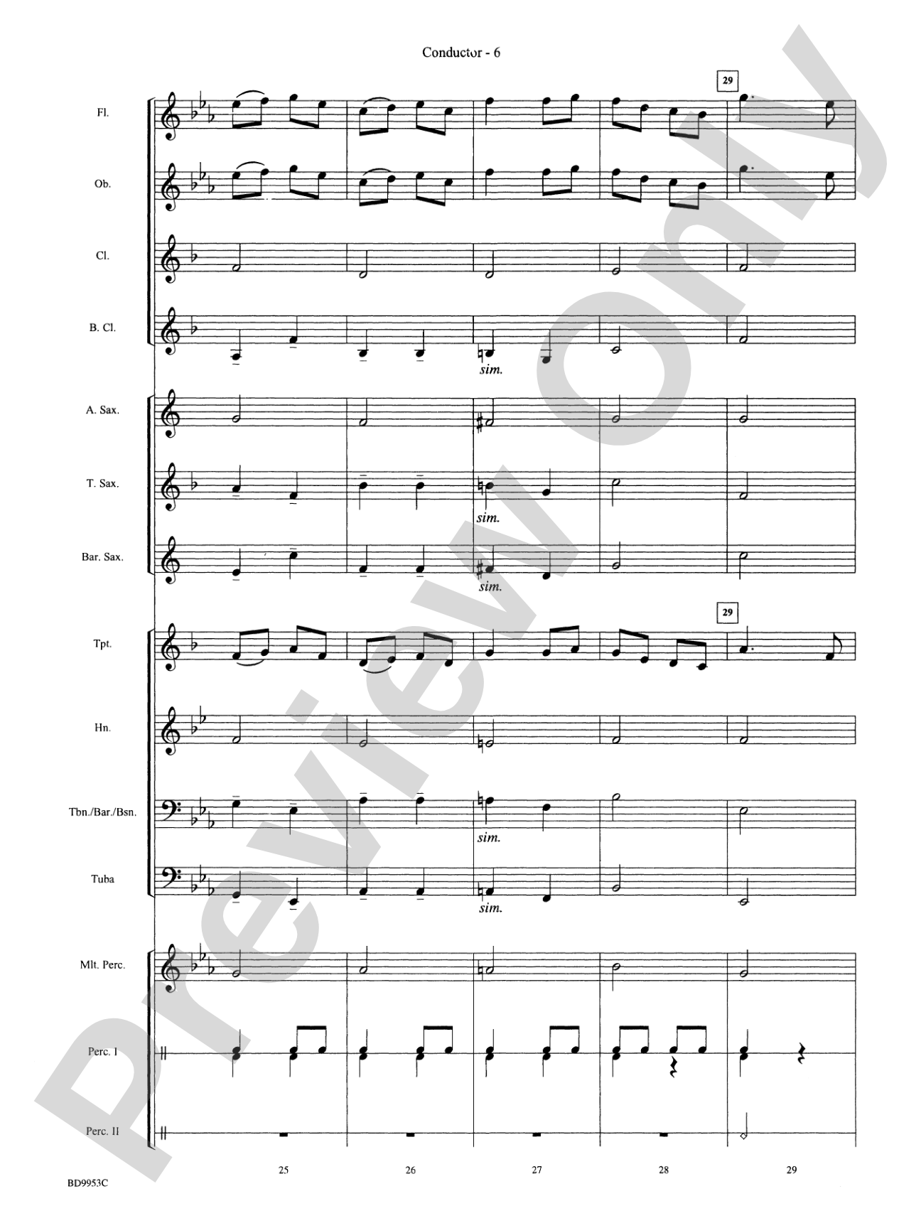 Manhattan Beach: Concert Band Conductor Score & Parts