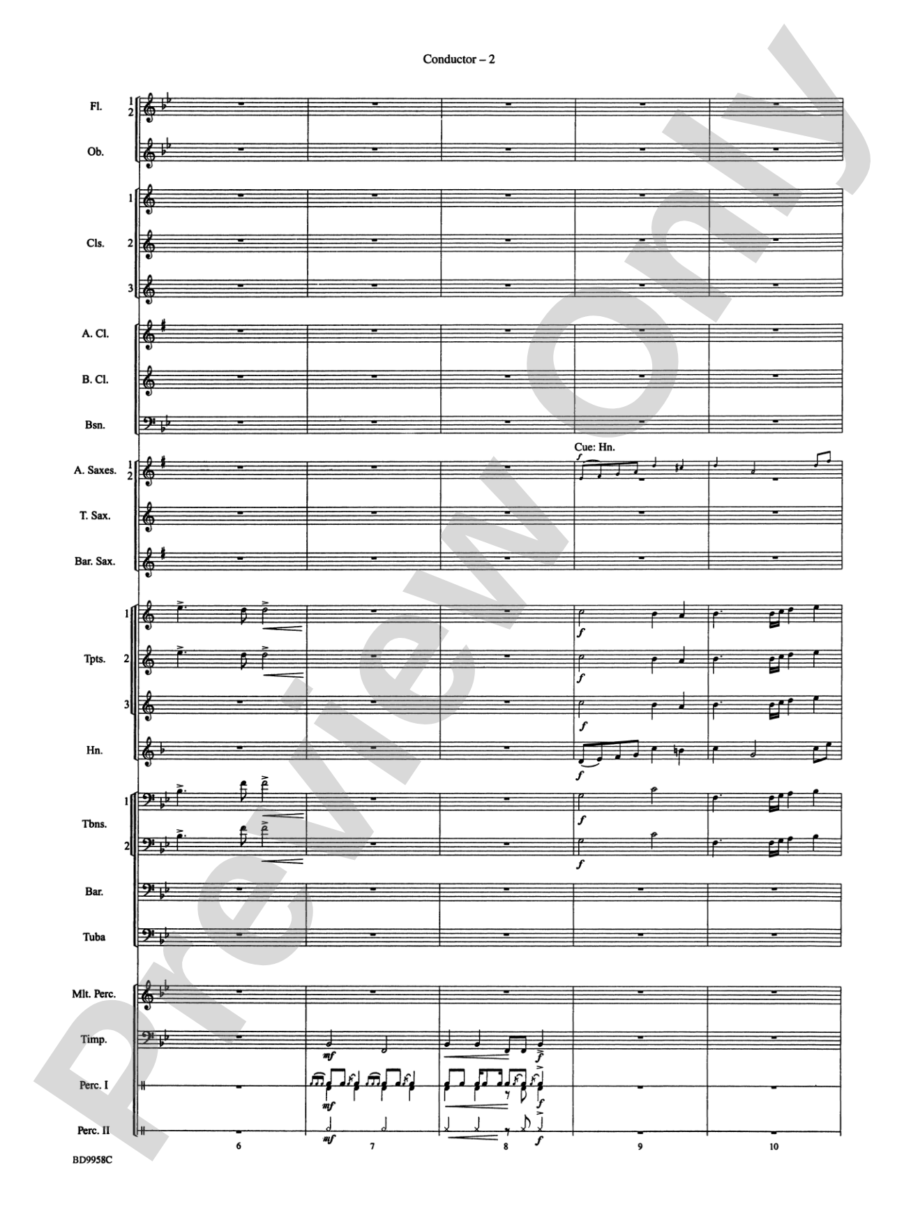 Fanfare and Processional on an Old English Carol: Concert Band Conductor Score & Parts