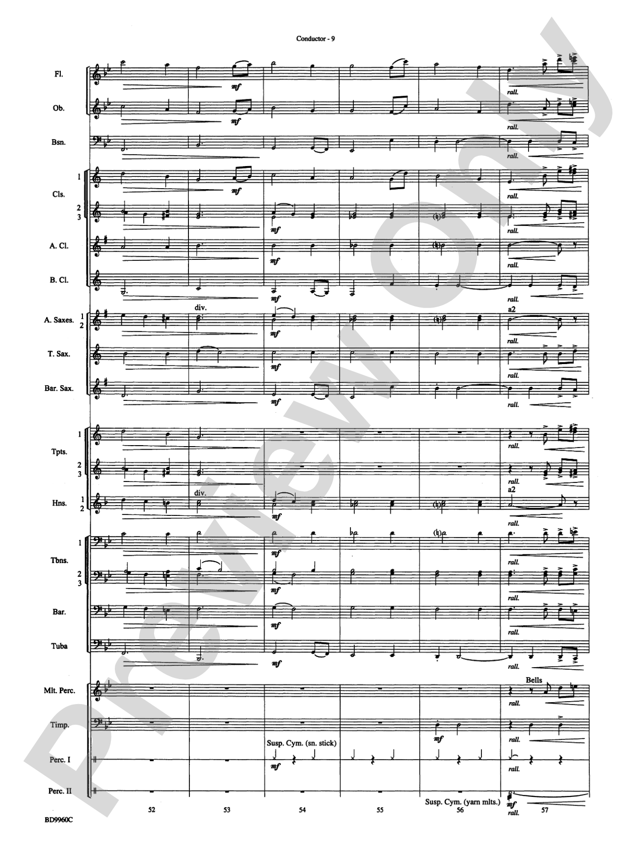 Star of Wonder: Concert Band Conductor Score & Parts