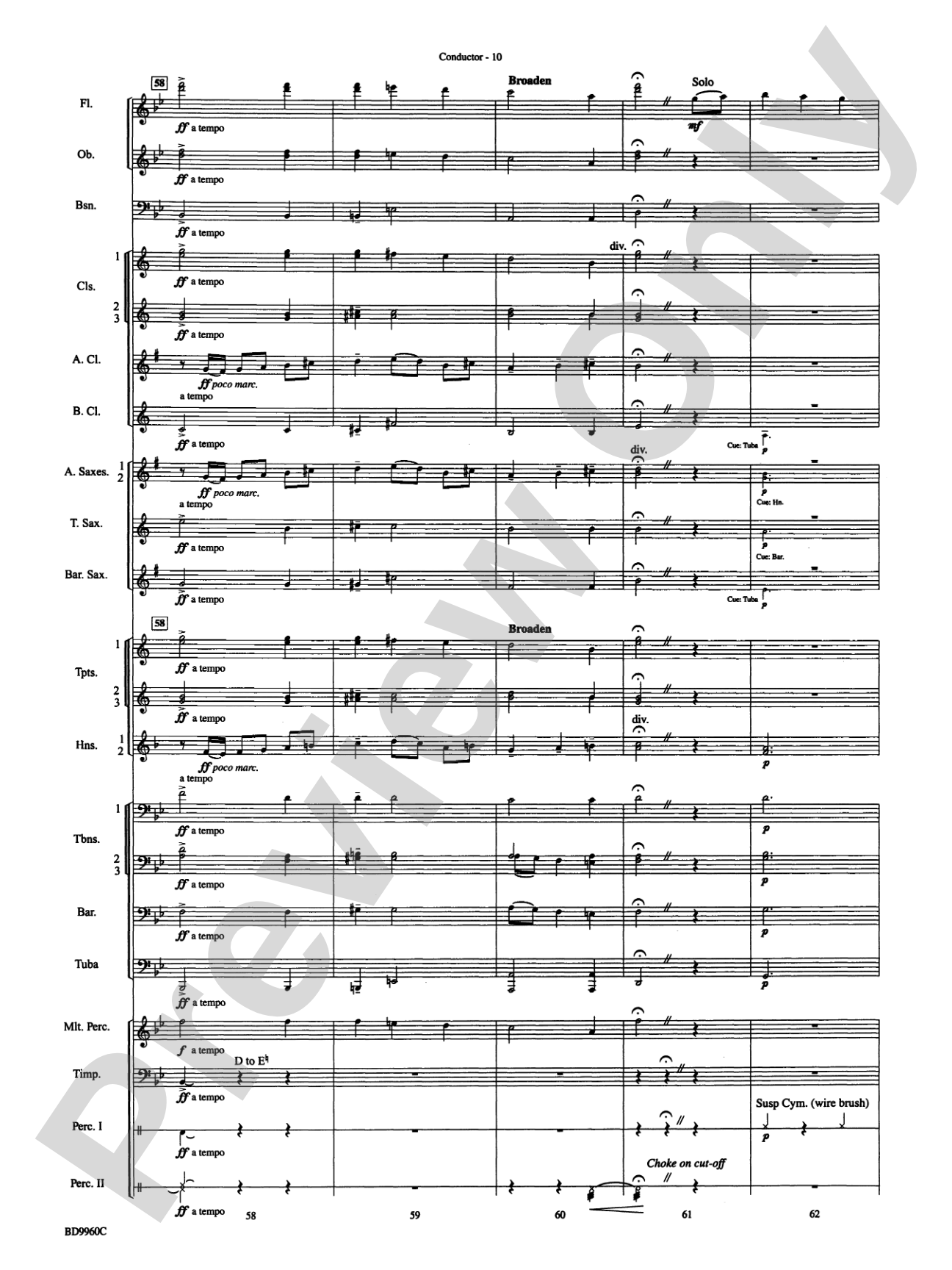 Star of Wonder: Concert Band Conductor Score & Parts