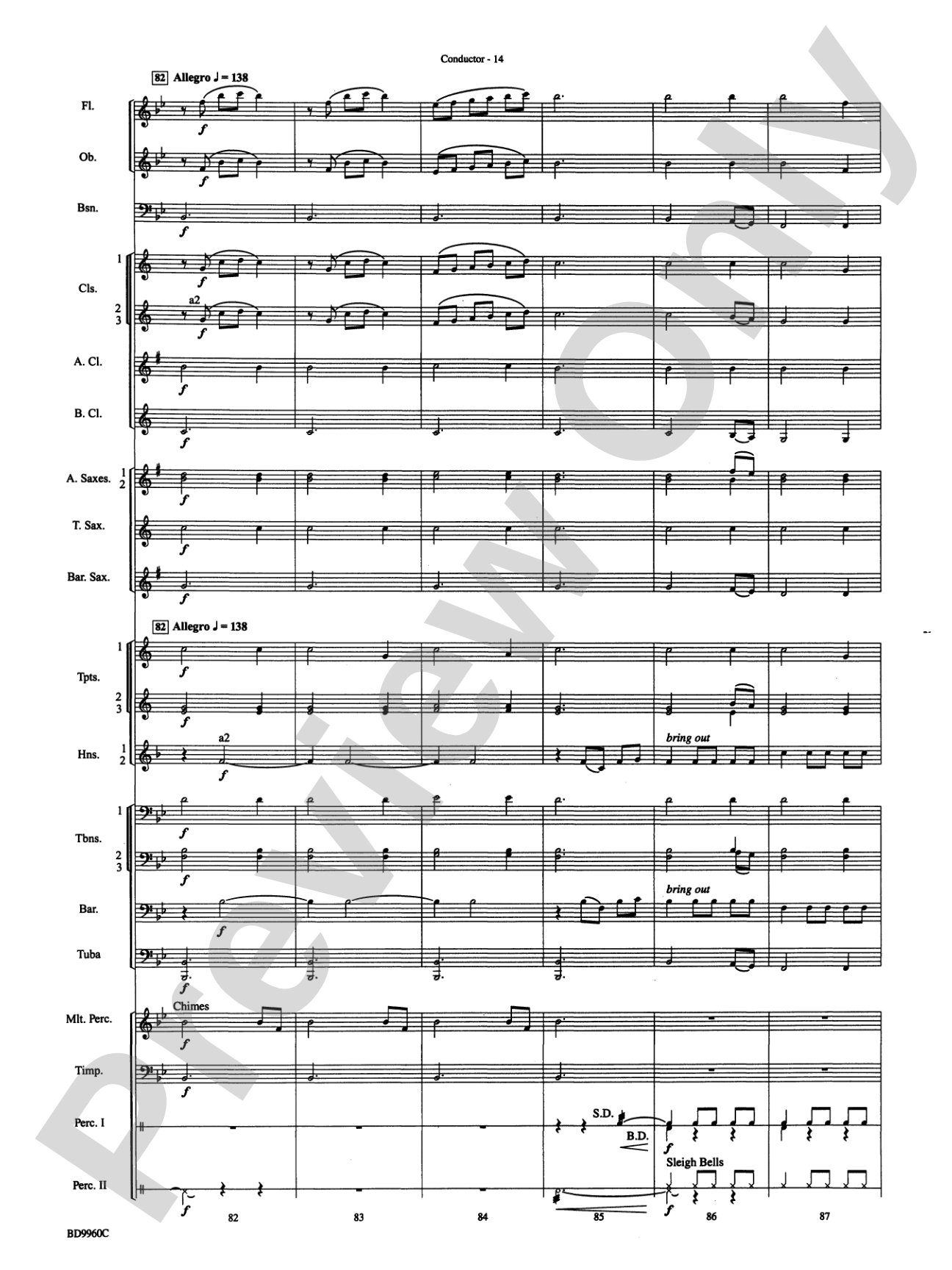 Star of Wonder: Concert Band Conductor Score & Parts