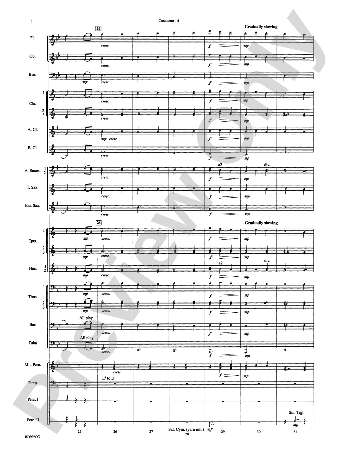 Star of Wonder: Concert Band Conductor Score & Parts