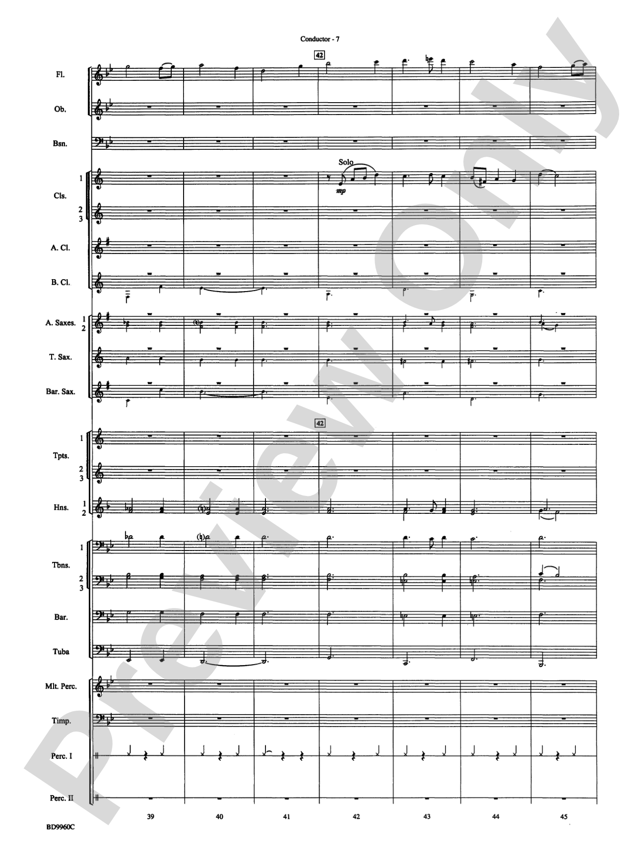 Star of Wonder: Concert Band Conductor Score & Parts