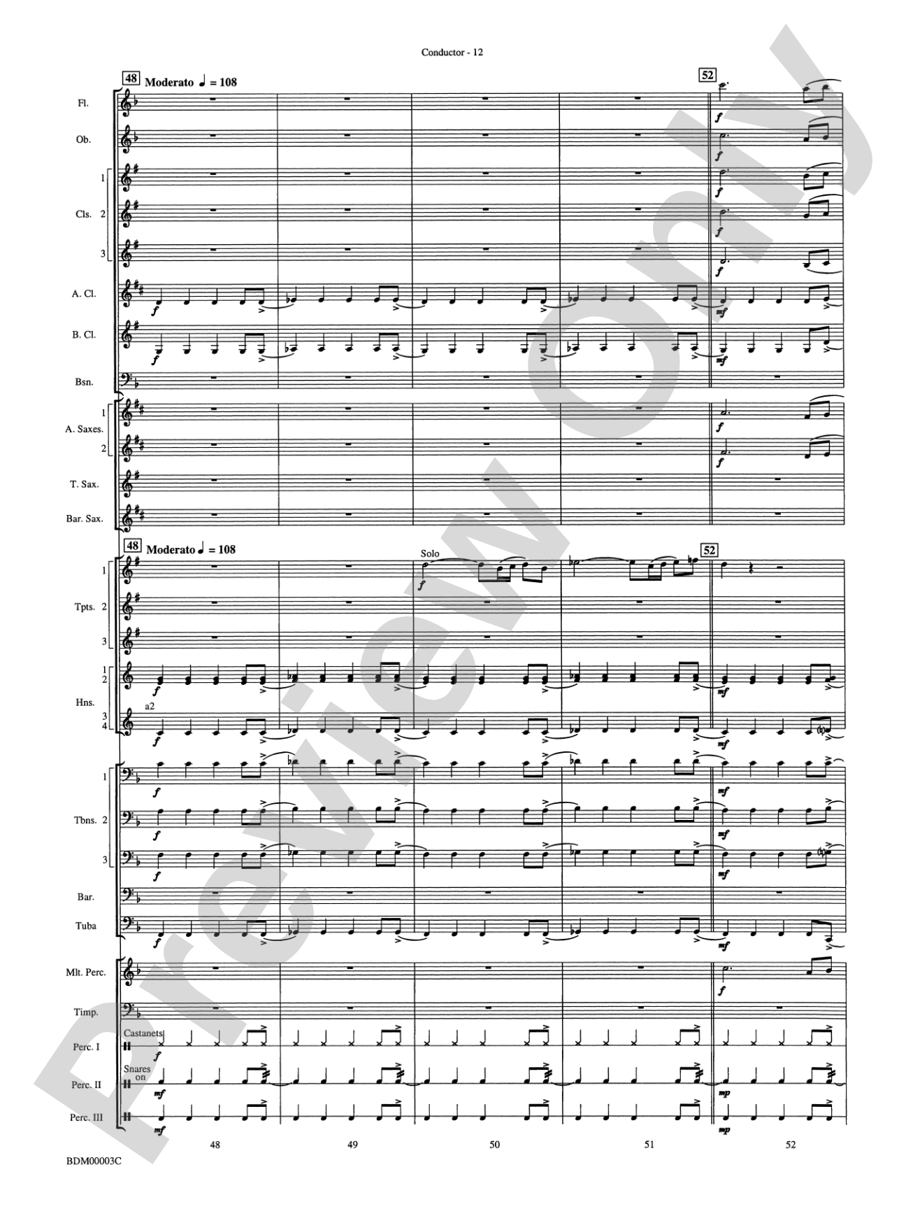 Overture de Argentina: Concert Band Conductor Score & Parts